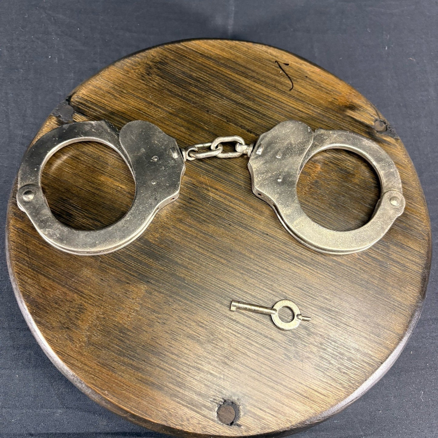 Jay-Pee Handcuffs w/ Key ~Vintage~ (Made in Spain) HEAVY DUTY4