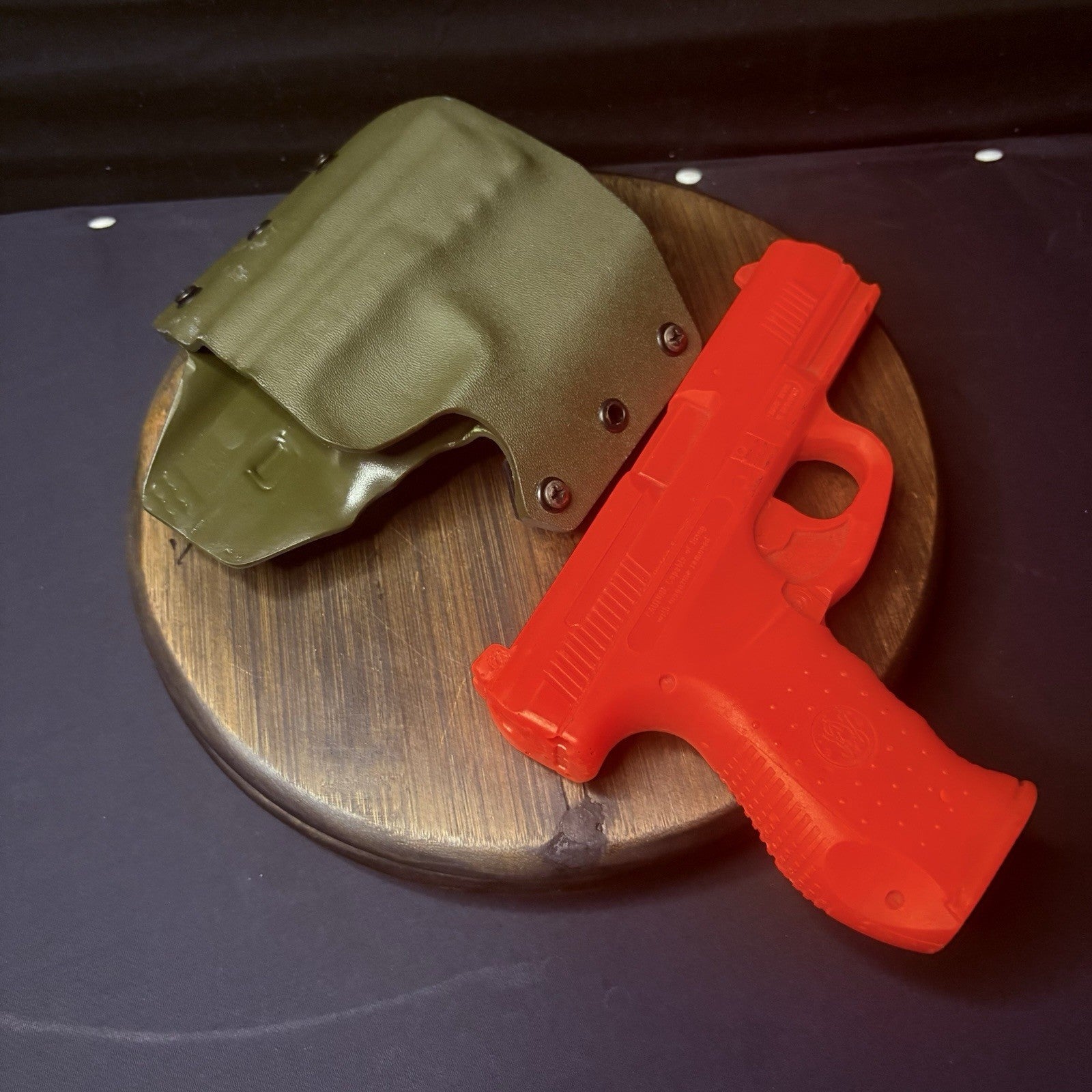 Kydex Smith And Wesson SW99 Holster Double Belt Loops Green12