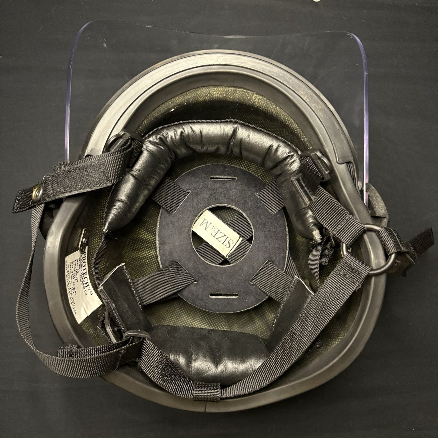 Protech Ballistic 3A(IIIA) Helmet Removable Face Shield Size Medium Bullet Proof14