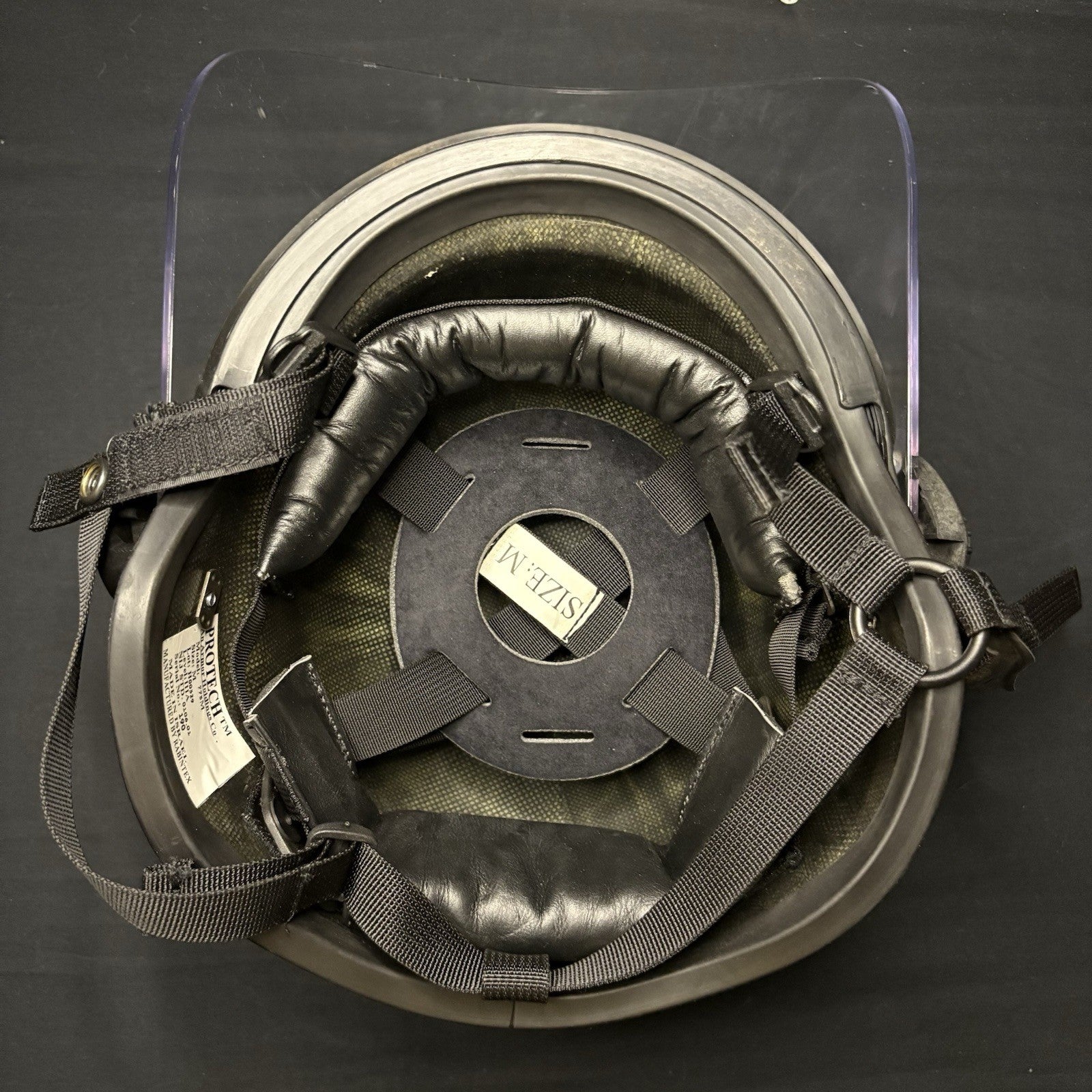 Protech Ballistic 3A(IIIA) Helmet Removable Face Shield Size Medium Bullet Proof14