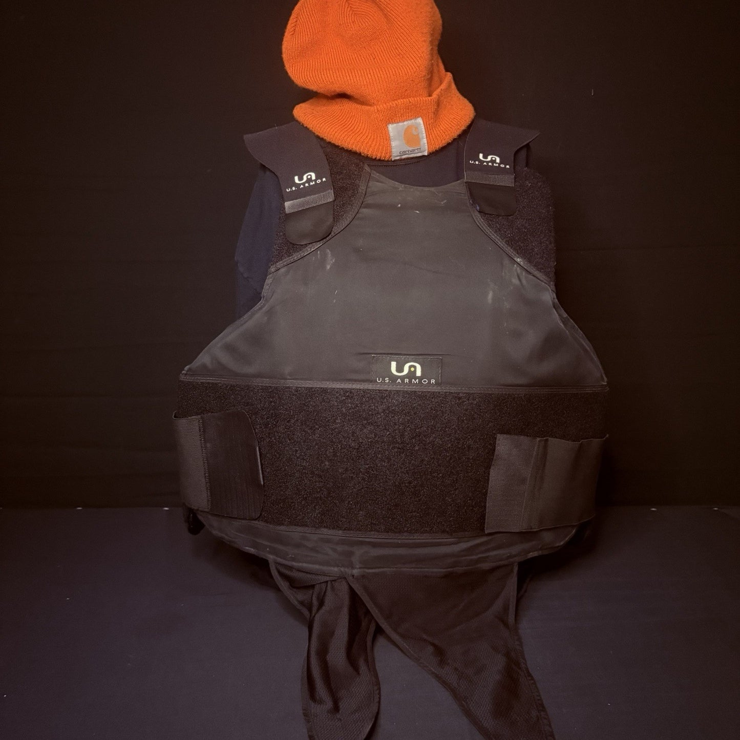 US Armor Level II (2) Bullet Proof Vest ~Size XL~ 2021 w/6x8 Trauma Plate0