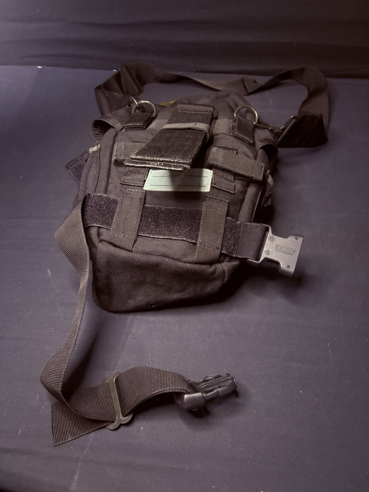 Gas Mask Or Large Utility Pouch Drop Leg w/Suede EMT Tactical Military Hunting8