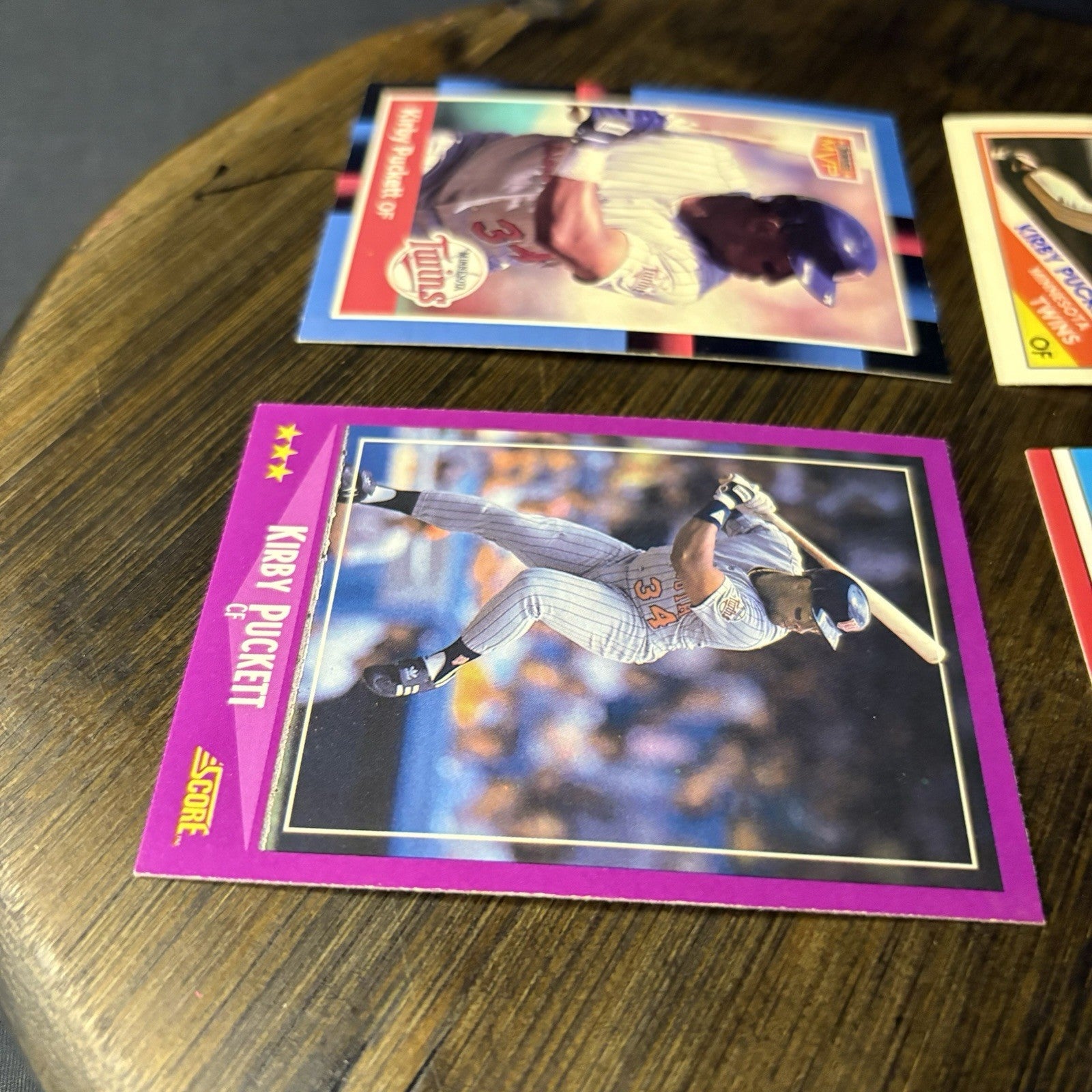 Kirby Puckett 8 Card Lot MLB Mint Condition 19