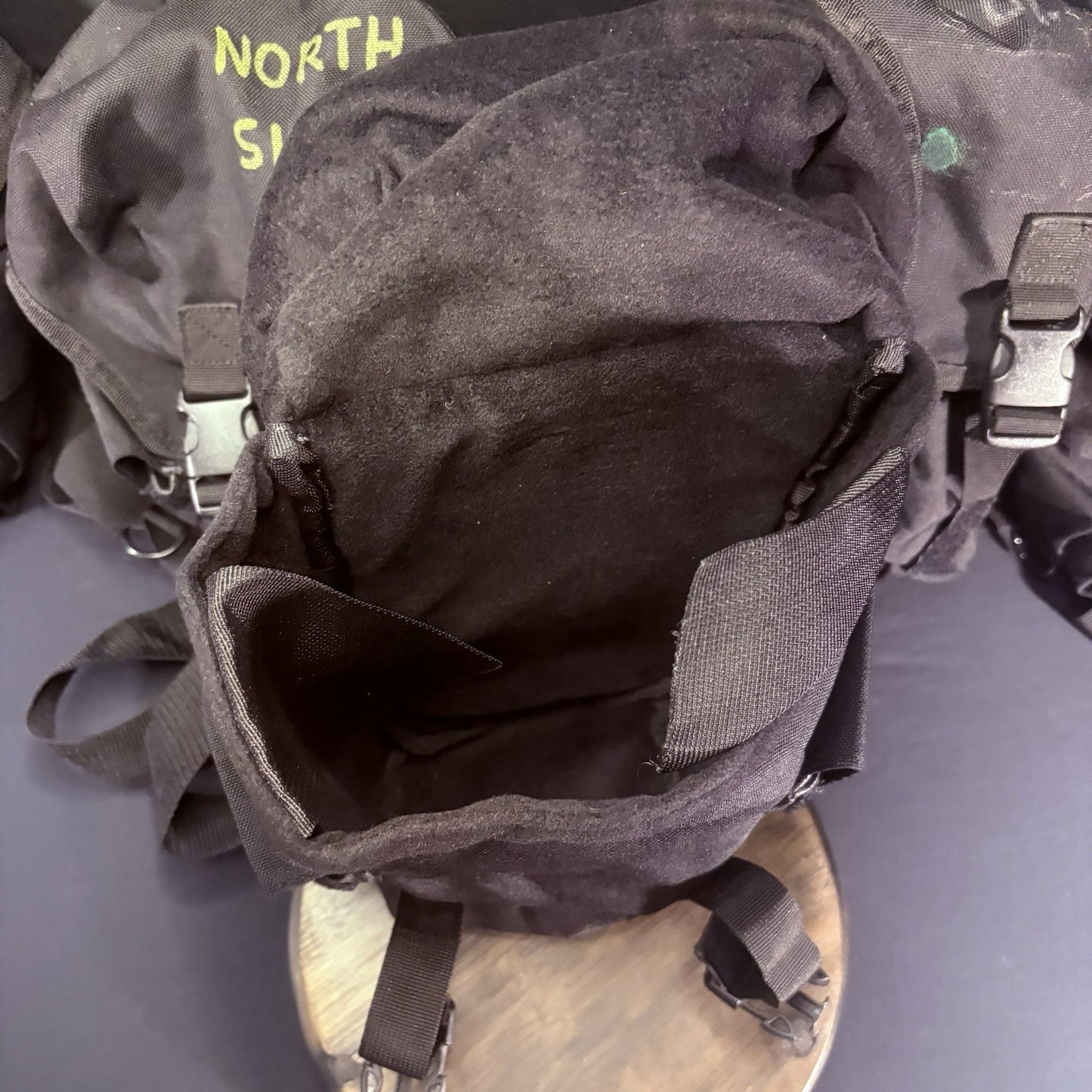 (Lot Of 5) Gas Mask / Large Utility Pouch Drop Leg w/Suede EMT Tactical Military6