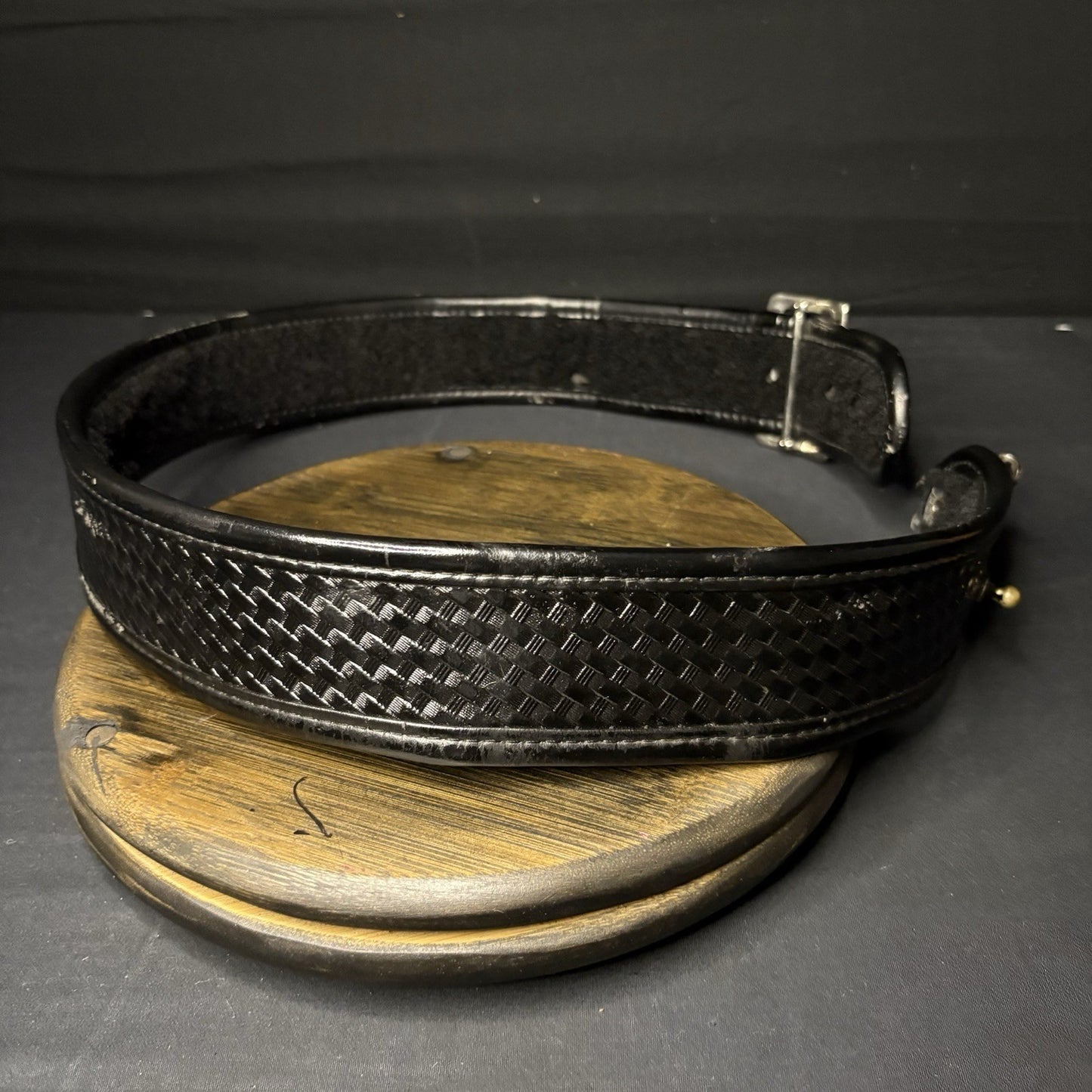 Bianchi 7960 Belt AccuMold Elite Sam Browne Duty Belt Size 32”- 34” Basketweave10