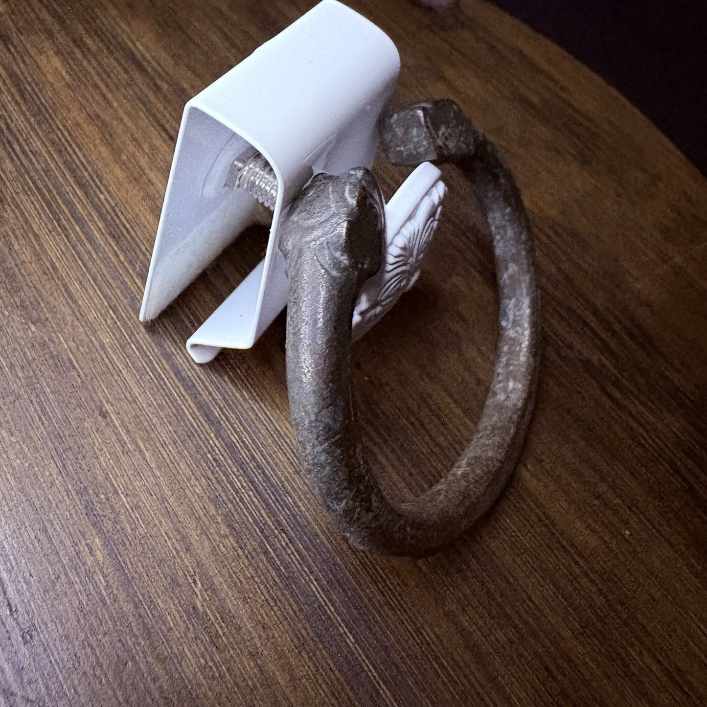 Ancient Antique Bronze Bracelet 500BC Achaemenid Empire w/Proof Of Authenticity8