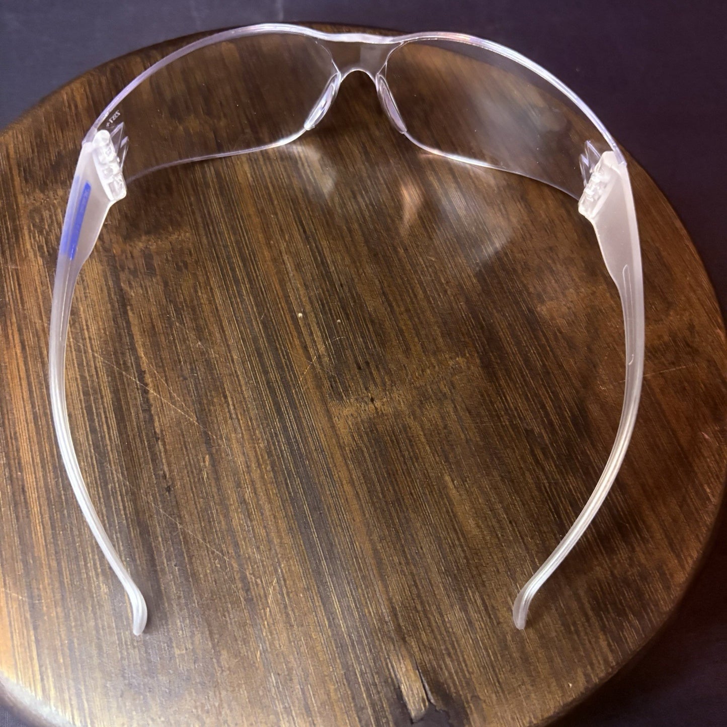 Jorestech Crystal Clear Lens Color Temple Safety Glasses One Size Z87.114