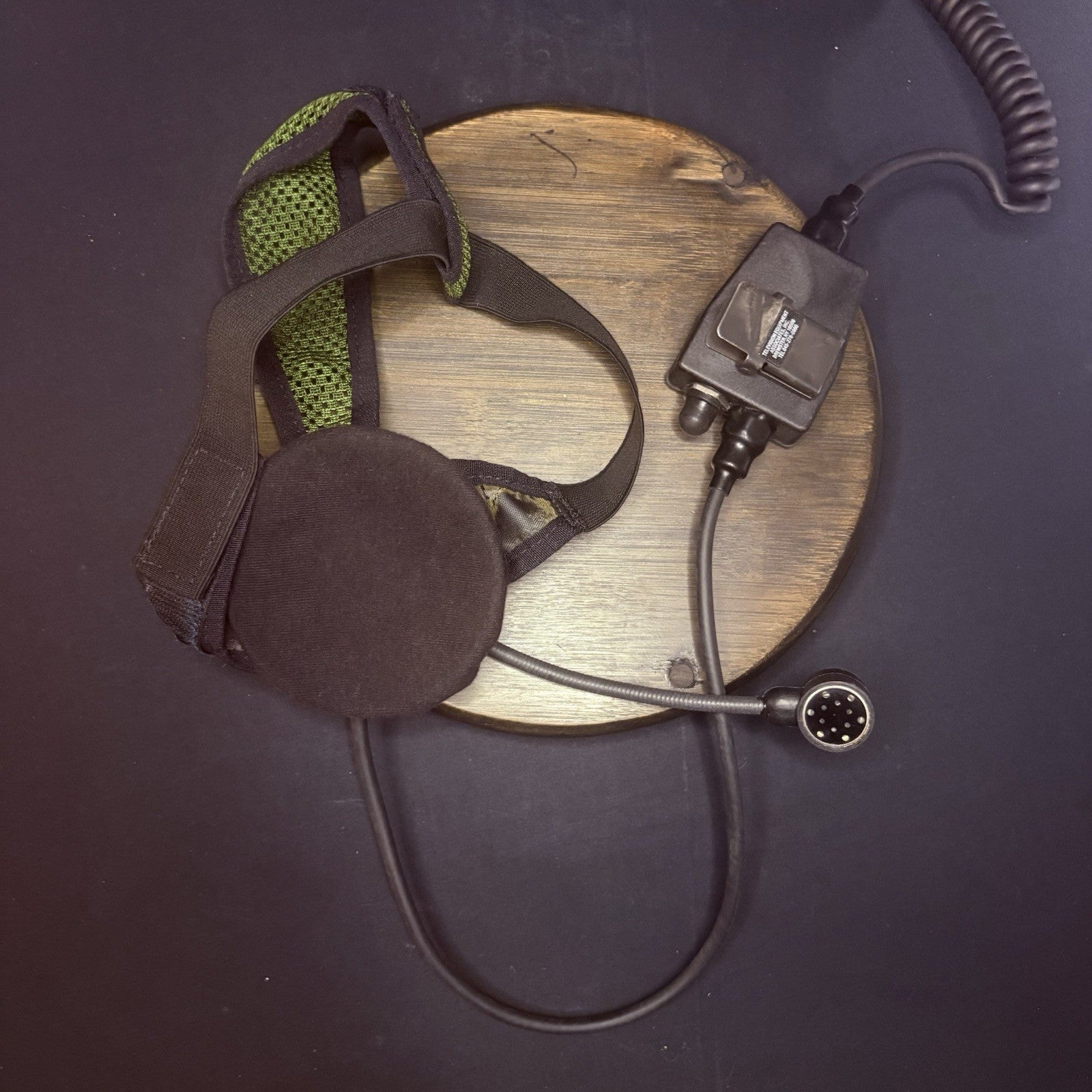 Selex Davies TASC Swimmer Headset w/ PTT and Water Proof Radio Bag Navy Seal2