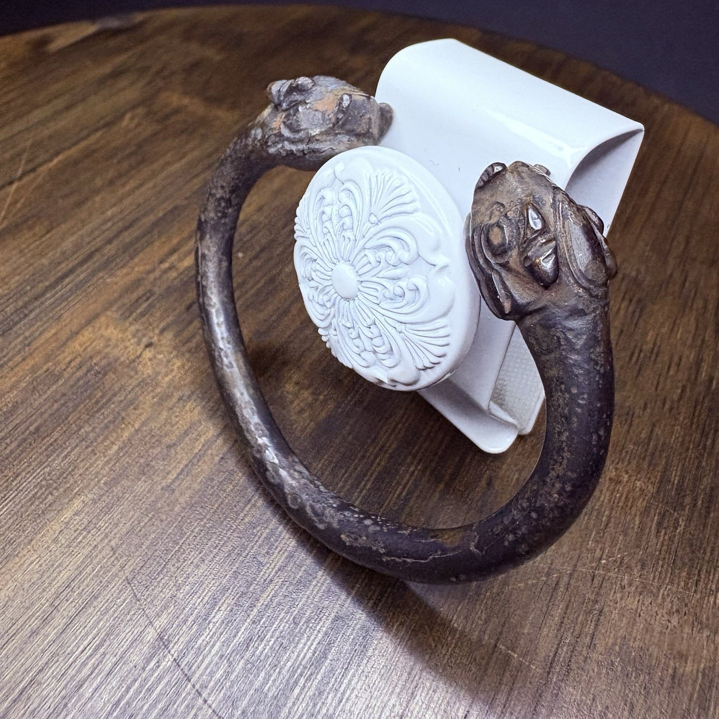 Achaemenid Empire Bronze Bracelet 500BC Bangle w/Proof Of Authenticity 2500 y/o22