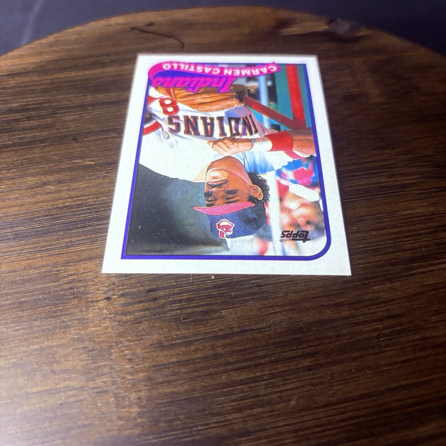 1989 Topps #637 Carmen Castillo High Grade See Photos4