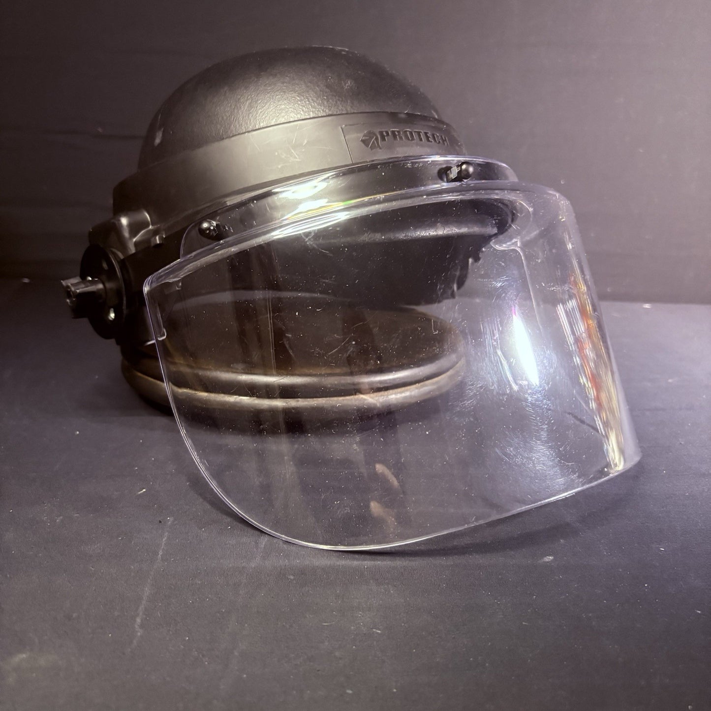 USI IIIA (3A) Ballistic Helmet Removable Face Shield Size Large Bullet Proof9