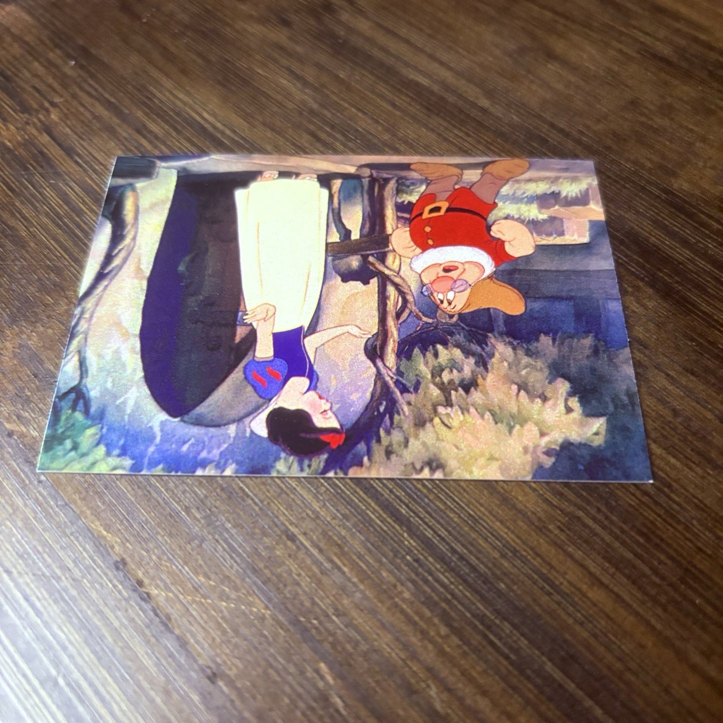 1993 Disney Snow White and the Seven Dwarfs Trading Card #45 Doc's Warning8