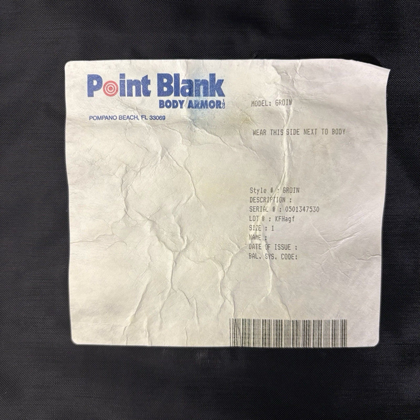 PB Clip on 3a/ IIIa Bottom of Vest Plate1