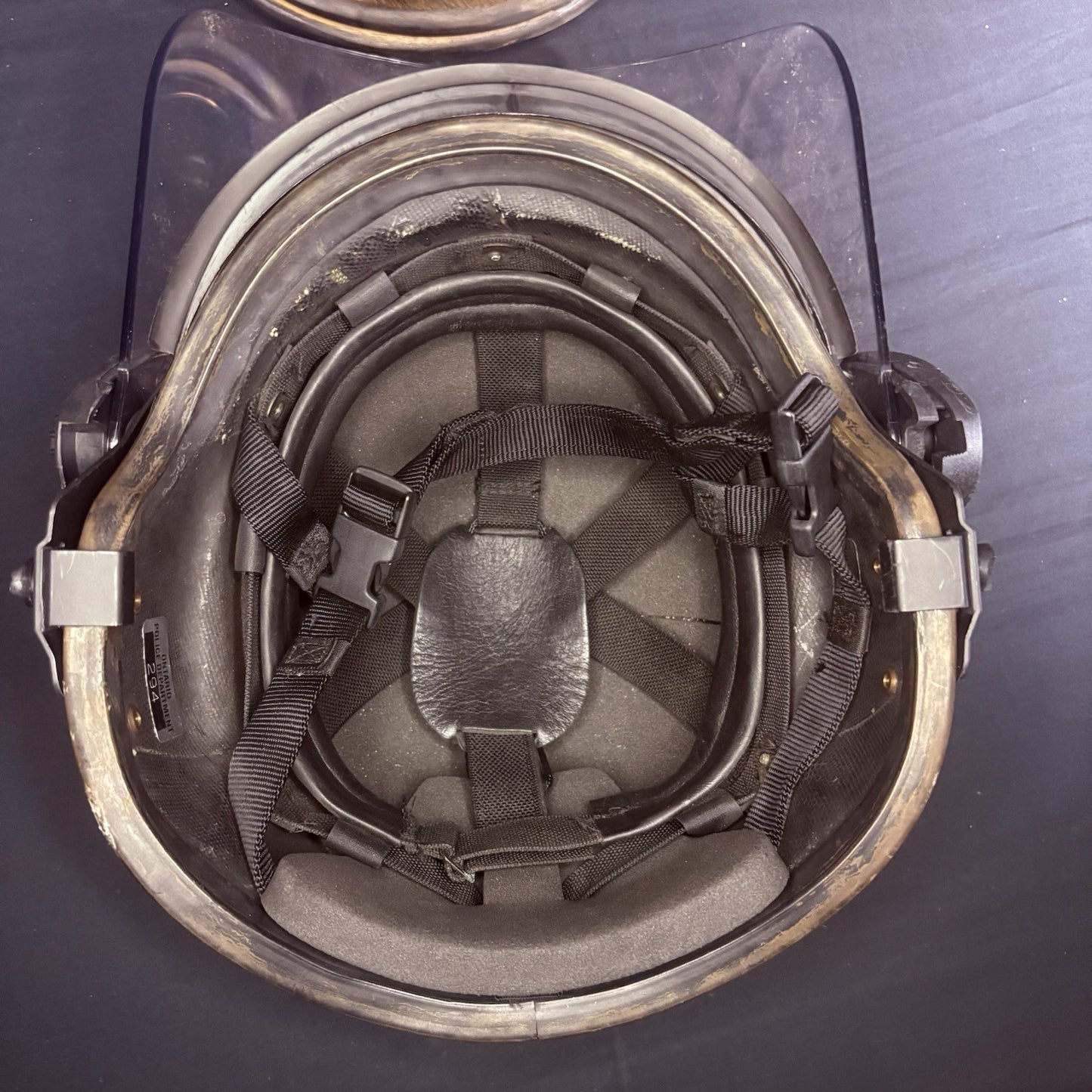 Aetco Ballistic Helmet Size Large Bullet Proof w/ Removable Paulson Face Shield14