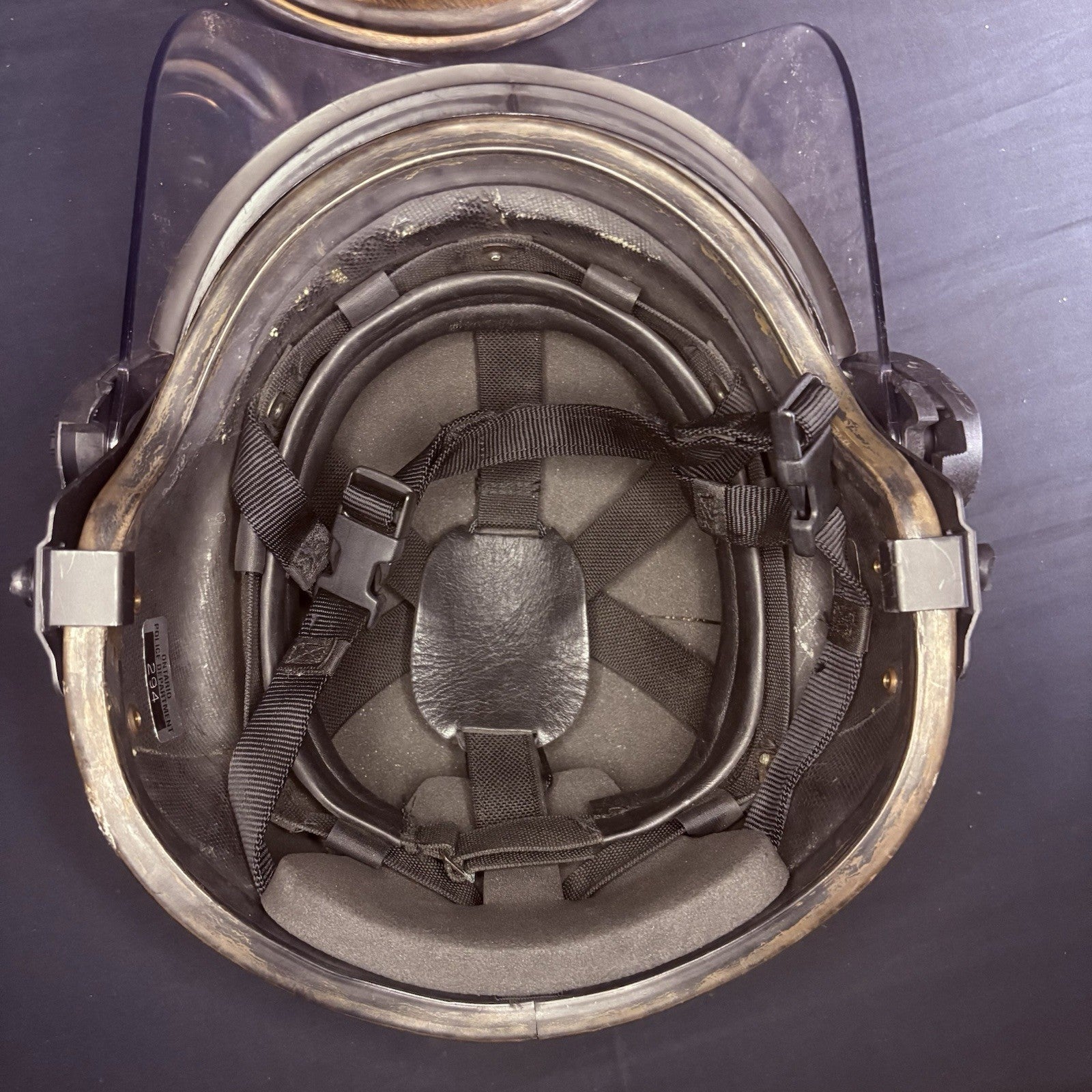 Aetco Ballistic Helmet Size Large Bullet Proof w/ Removable Paulson Face Shield14