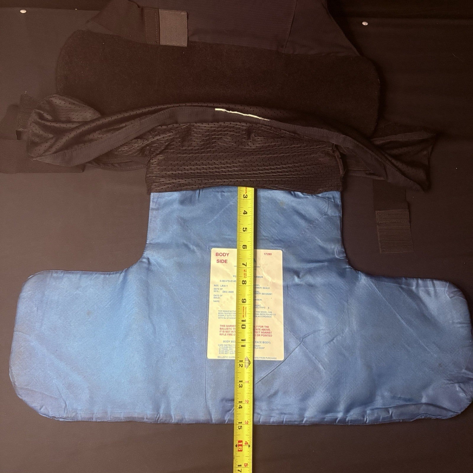 American Body Armor Bullet Proof Vest Level II (2) Size Large w/6x8 Trauma Plate16