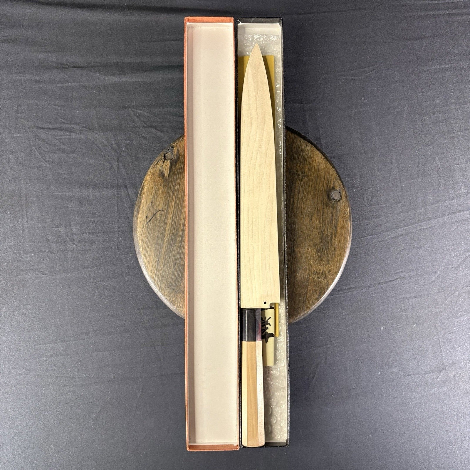 Kikuichi Japanese Chef Knife Kasumi Series Yanagi Sashimi Knife YKA27 10.5” 27cm10