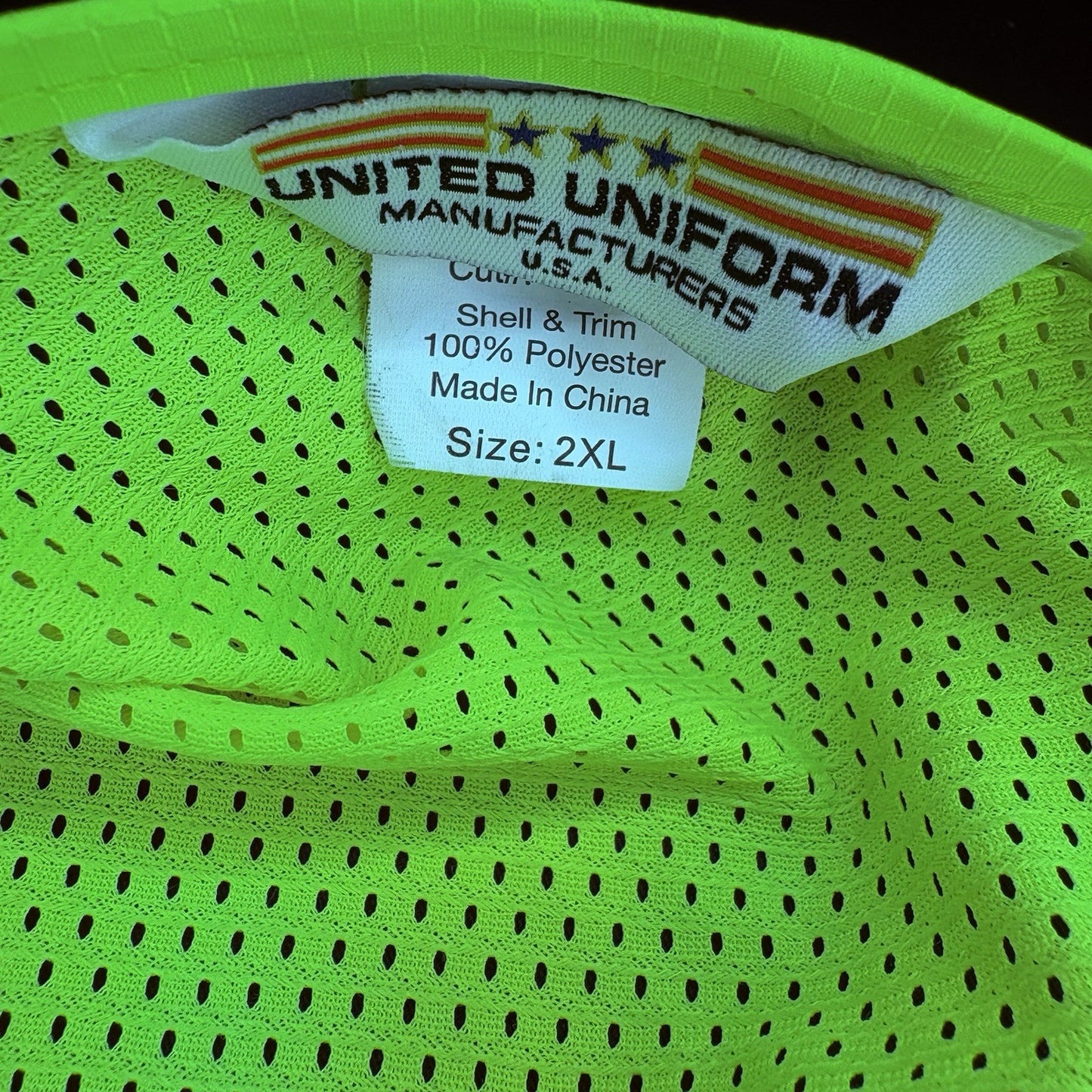 3M Police Safety Utility Vest  USED (Size XXL) Tact Squad Police2