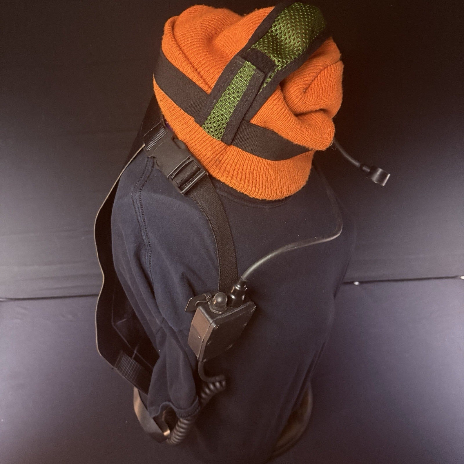 Selex Davies TASC Swimmer Headset w/ PTT and Water Proof Radio Bag Navy Seal17
