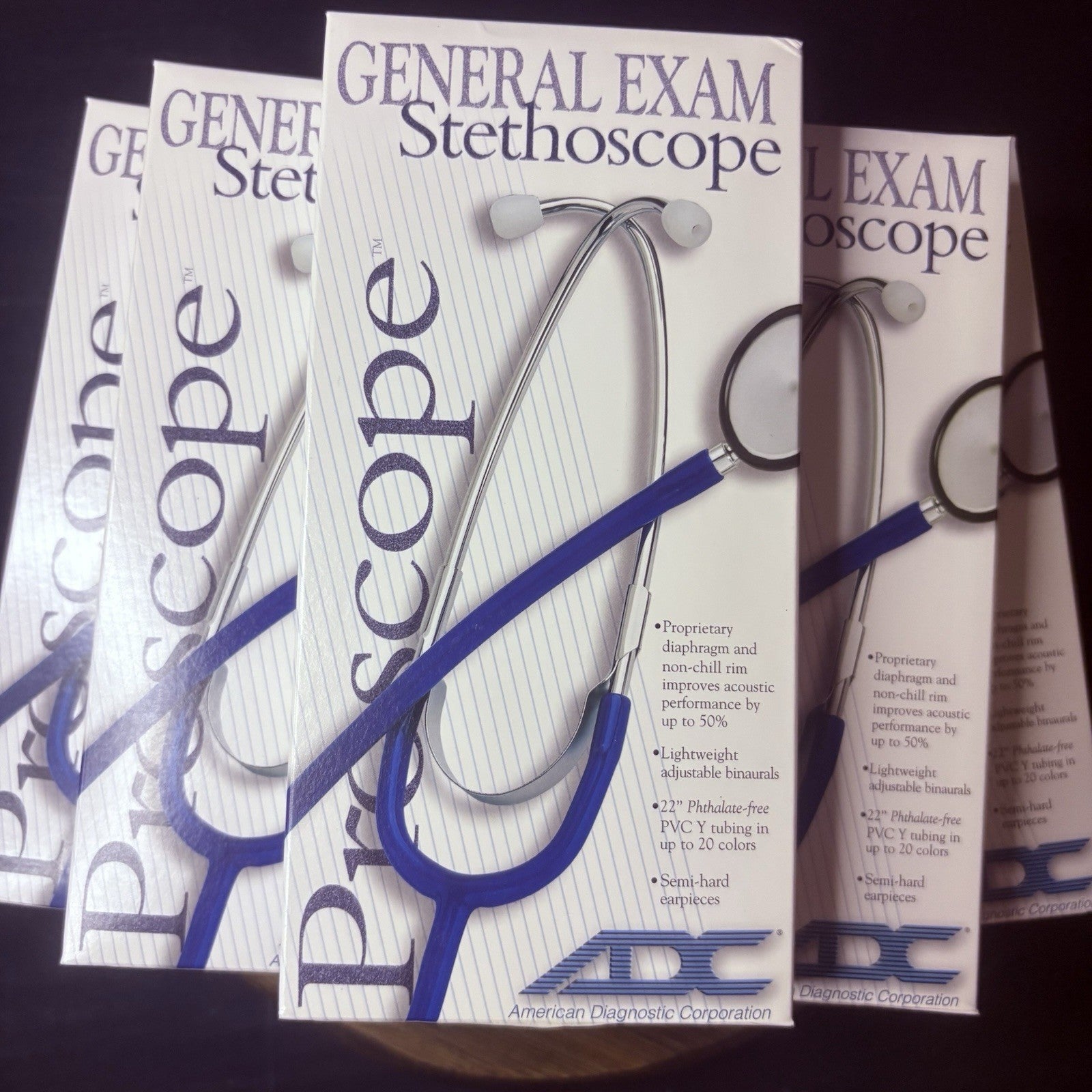 (Lot Of 5) ProScope 660LV Stethoscope Lavender Size 31.5” For Blood Pressure NEW17