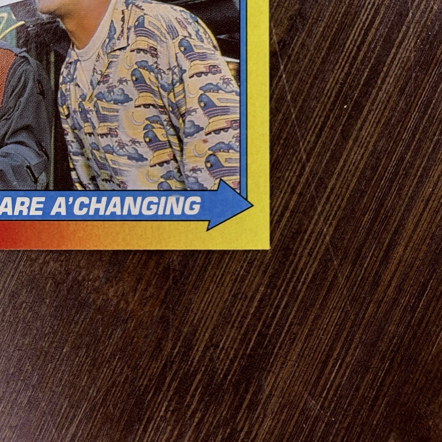 1989 Back to the Future "Times They are A'Changing" #26 High Grade Trading Card3