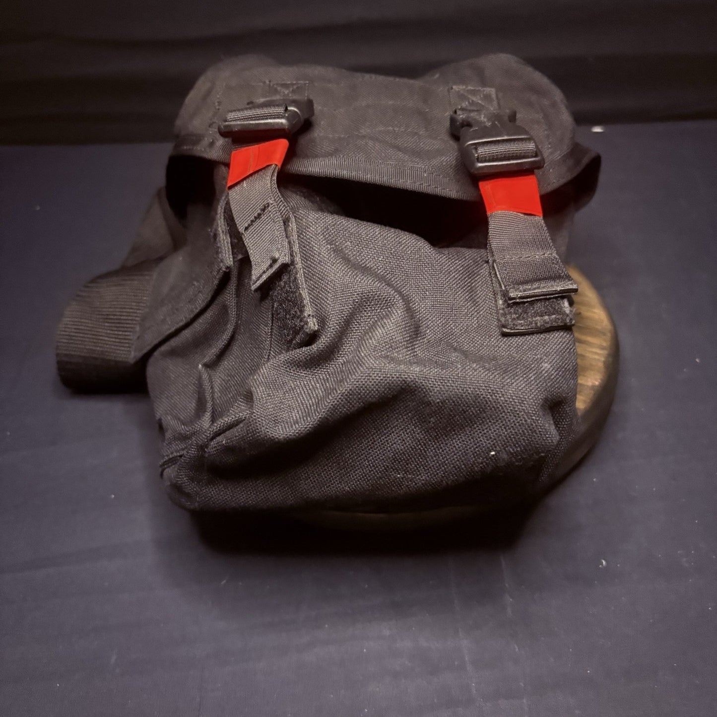 Gas Mask Or Large Utility Pouch EMT Tactical Military Hunting Black Nylon Case10