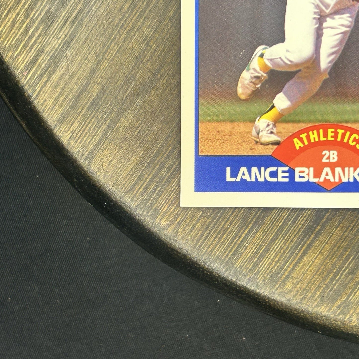 1989 (4) Lot Of Cards Luis Polonia, Walt Weiss, Lance Blankenship, Felix Jose8