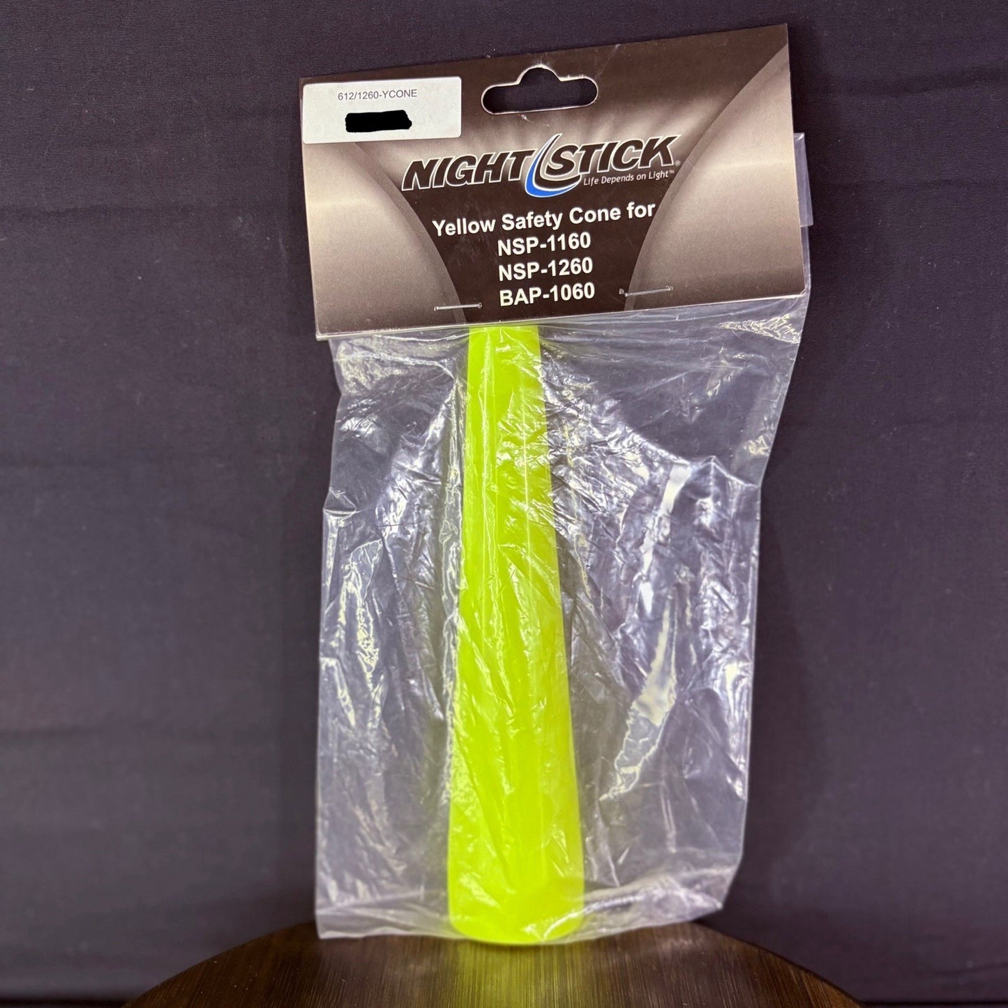 Nightstick Yellow Safety Cone for NSP1160, NSP1260, BAP10602