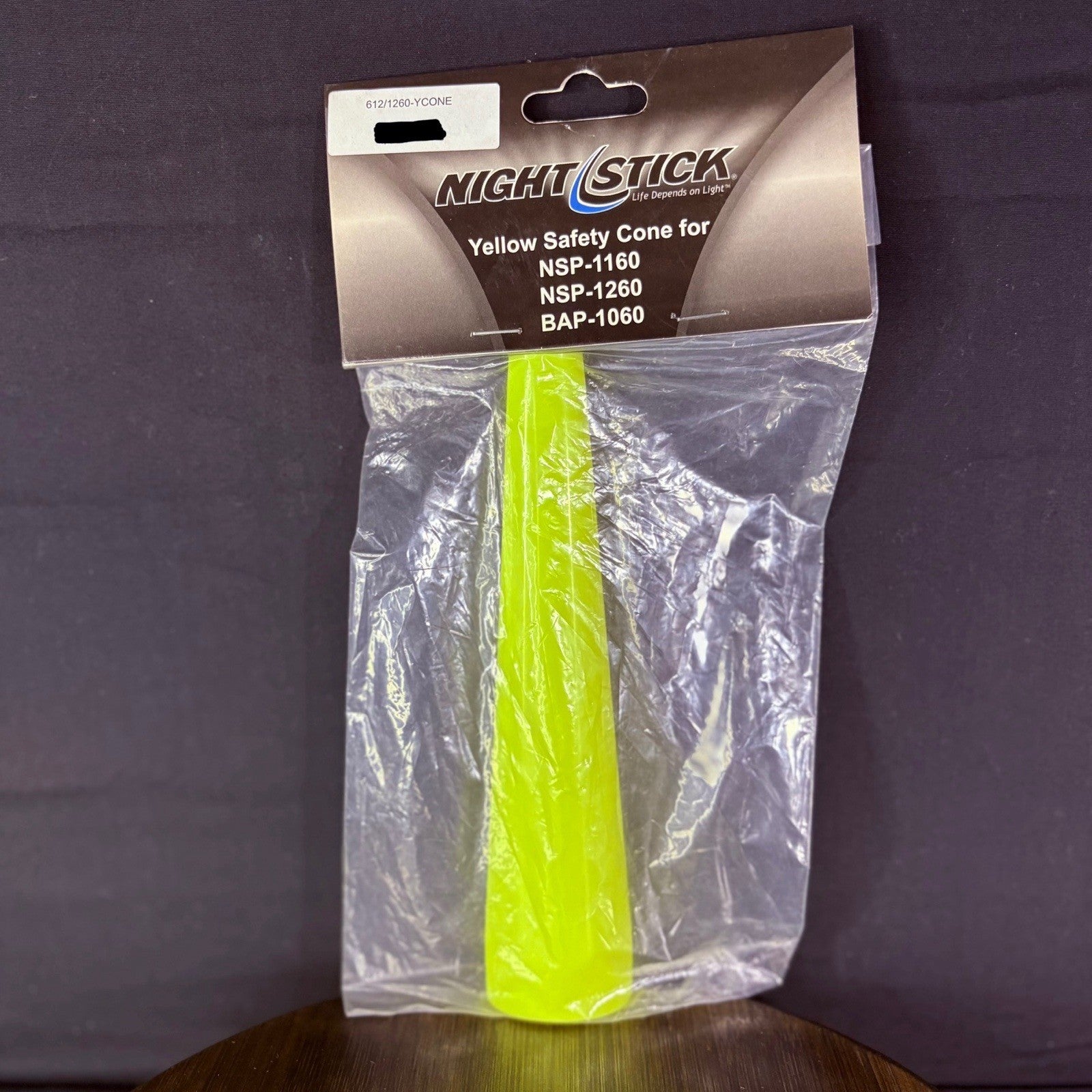 Nightstick Yellow Safety Cone for NSP1160, NSP1260, BAP10602