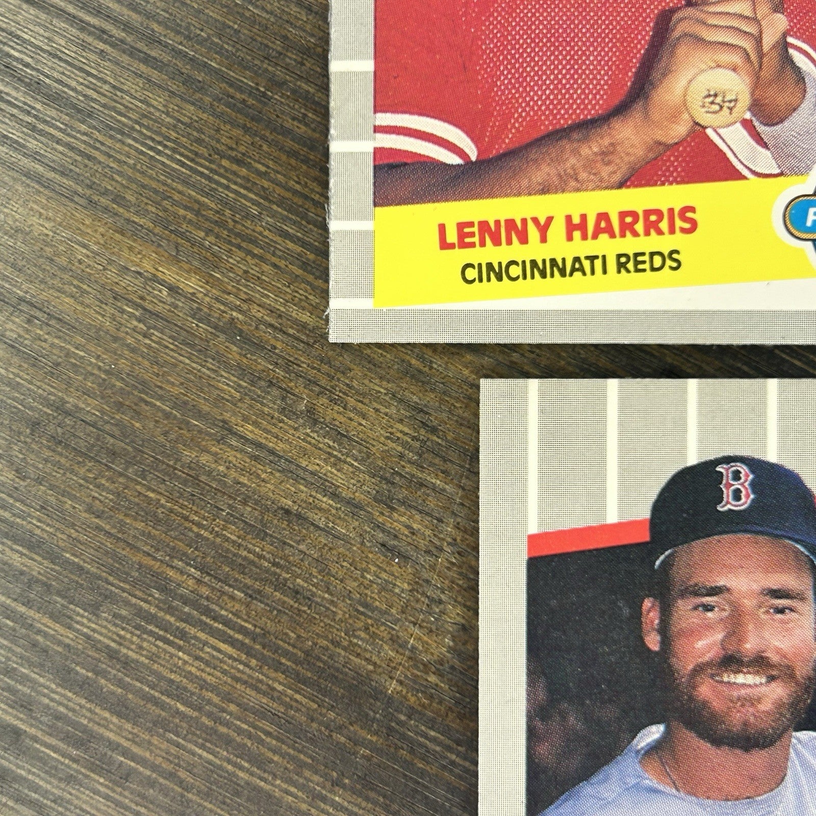 1989 Fleer Prospects & Superstar #633 #645 Wade Boggs, Lenny Harris (Lot Of 2)4