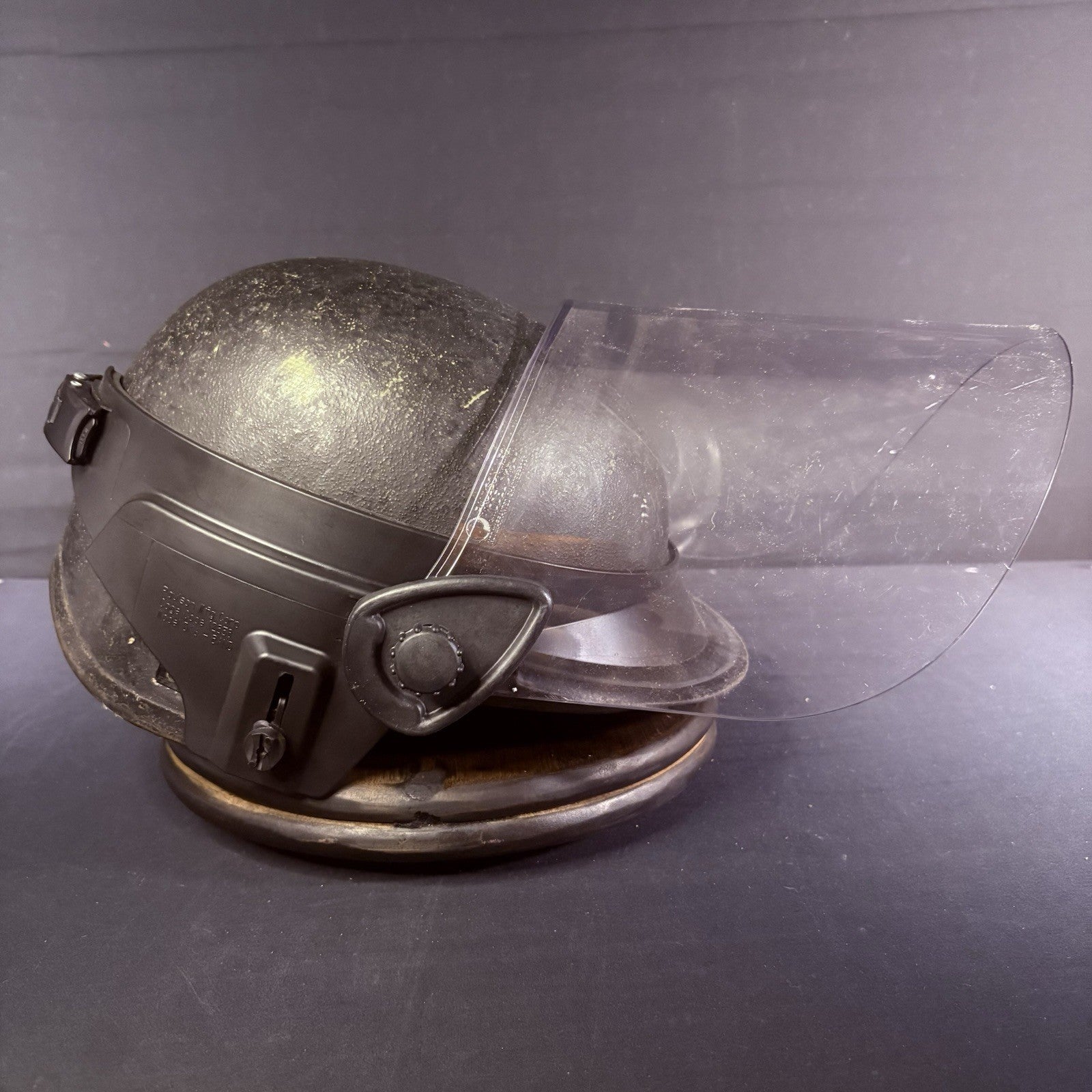 Aetco Ballistic Helmet Size Large Bullet Proof w/ Removable Paulson Face Shield1