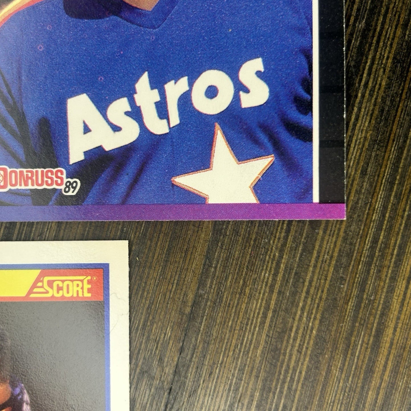 (3) 1989 Cameron Drew "Rated Rookie" Lot #30 & #643  Houston Astros7