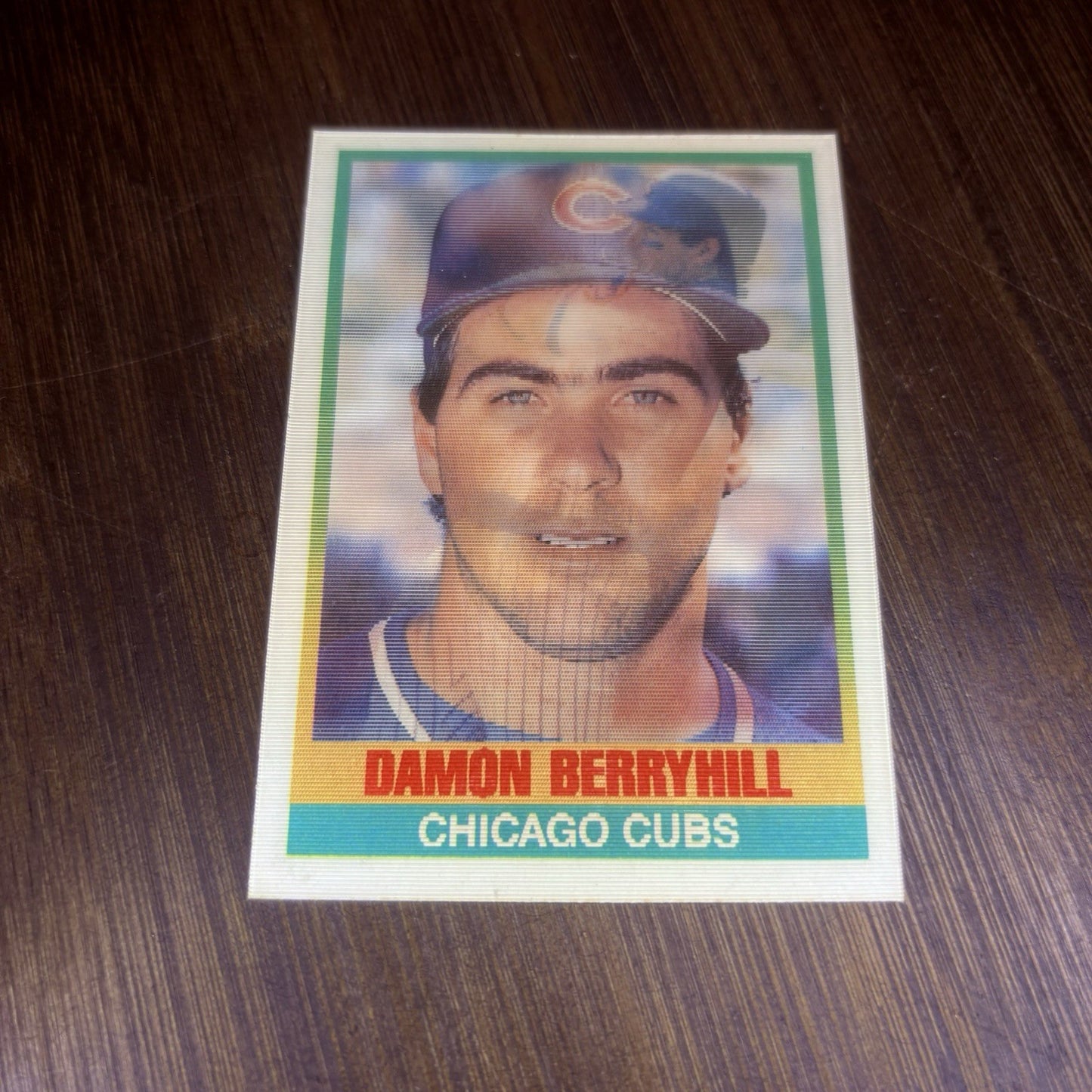 1989 Sportflics Cubs Damon Berryhill & Mike Harkey High Grade (Lot Of 2) Cards8