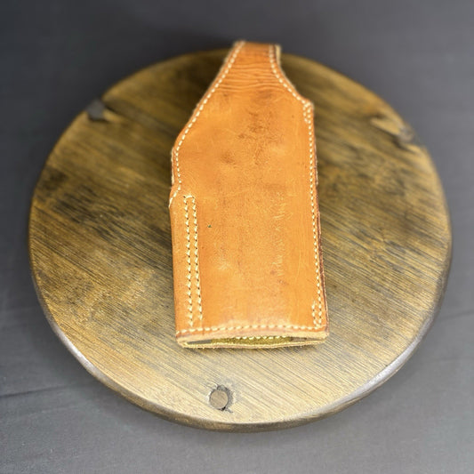 Safariland #2 Brown Leather Holster For Colt G Pistols 2 1/4" Belt Loop RH0