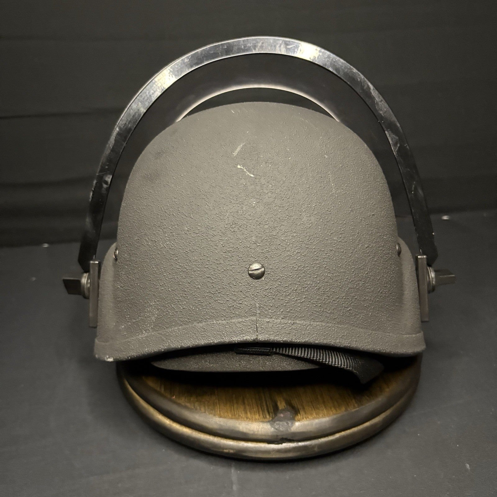 Ballistic IIIA Helmet w/ Removable Face Shield USA Made Size Medium Bullet Proof11