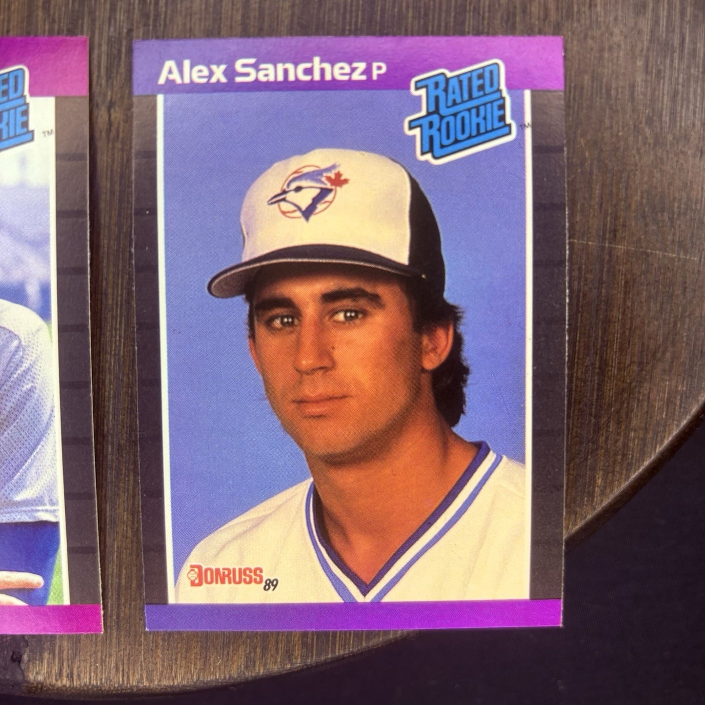 1989 Donruss Rated Rookies High Grade MLB Trading Card Lot Of (4)3