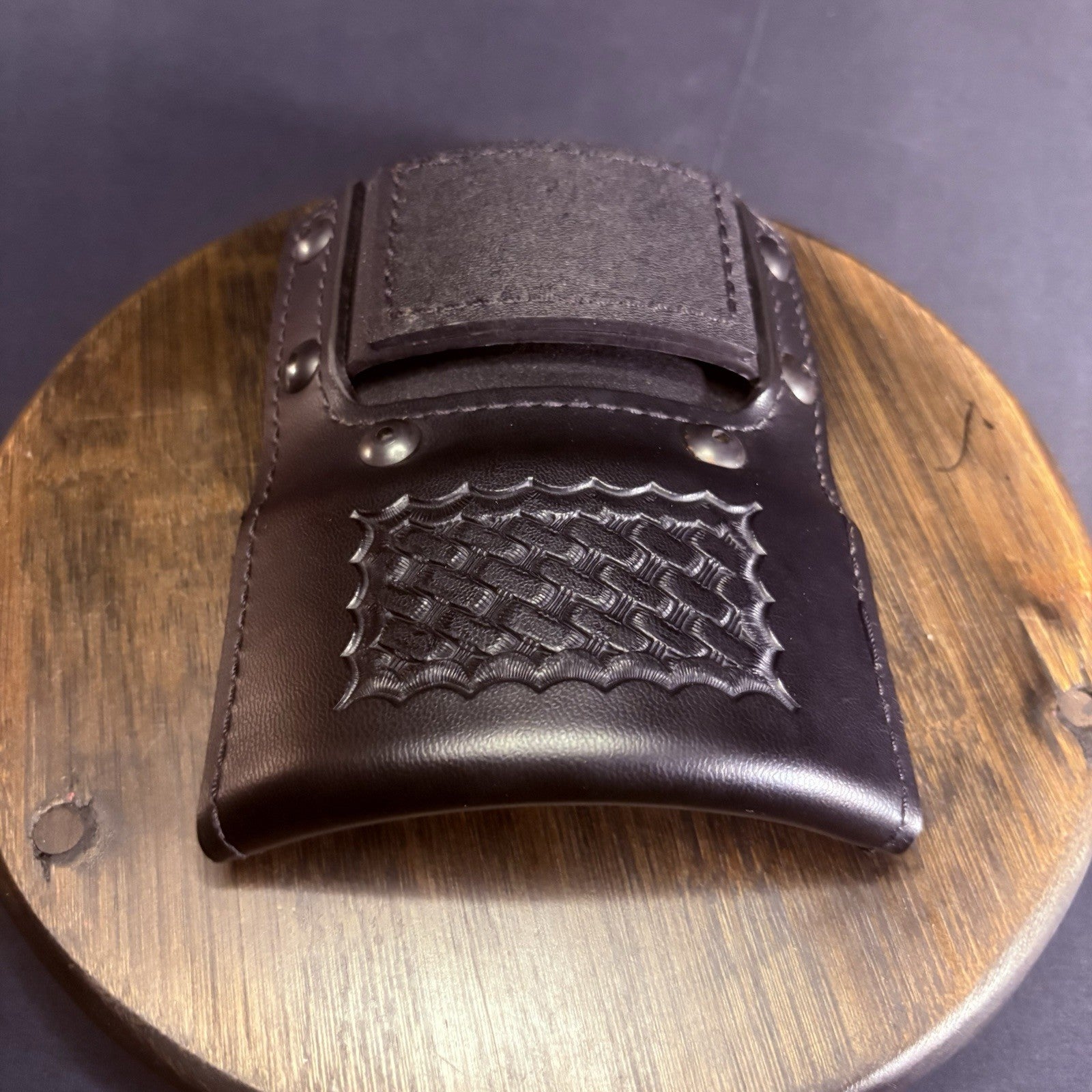 Safariland 325 Duty Belt Drop Holster Adapter Leather Basketweave (Discontinued)6