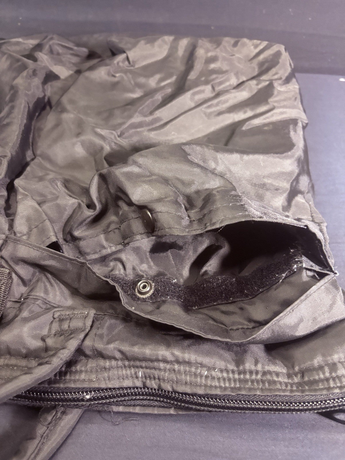 US Military Aviation Flyer’s Pilot Helmet Bag w/Inside & Outside Pockets, Black2