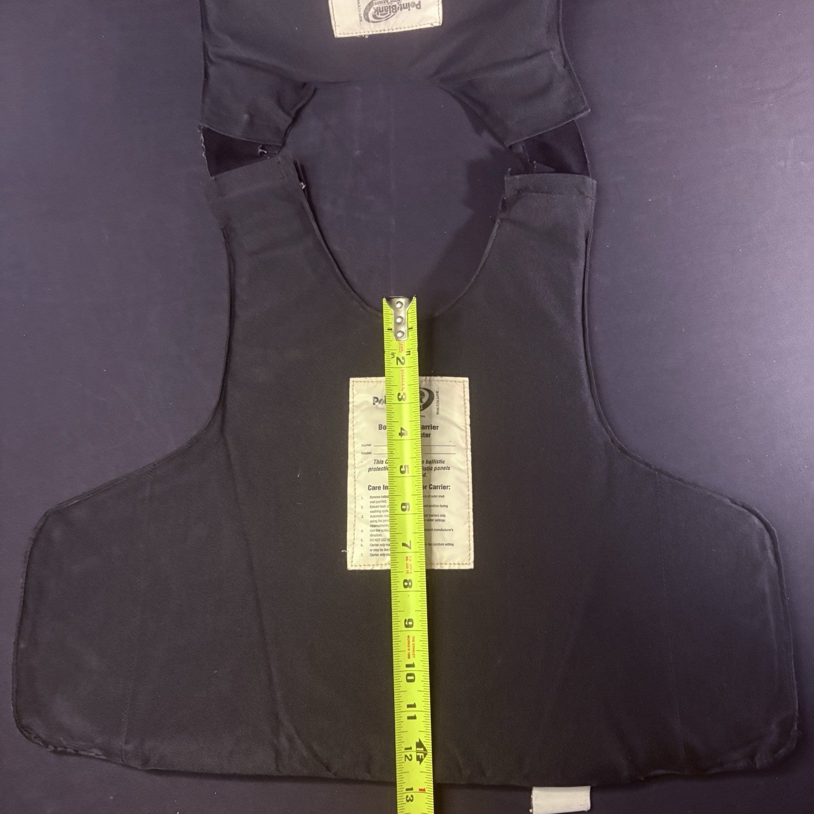 PB 3A Bullet Proof Vest Size Large IIIA Ballistic Concealable Body Armor12