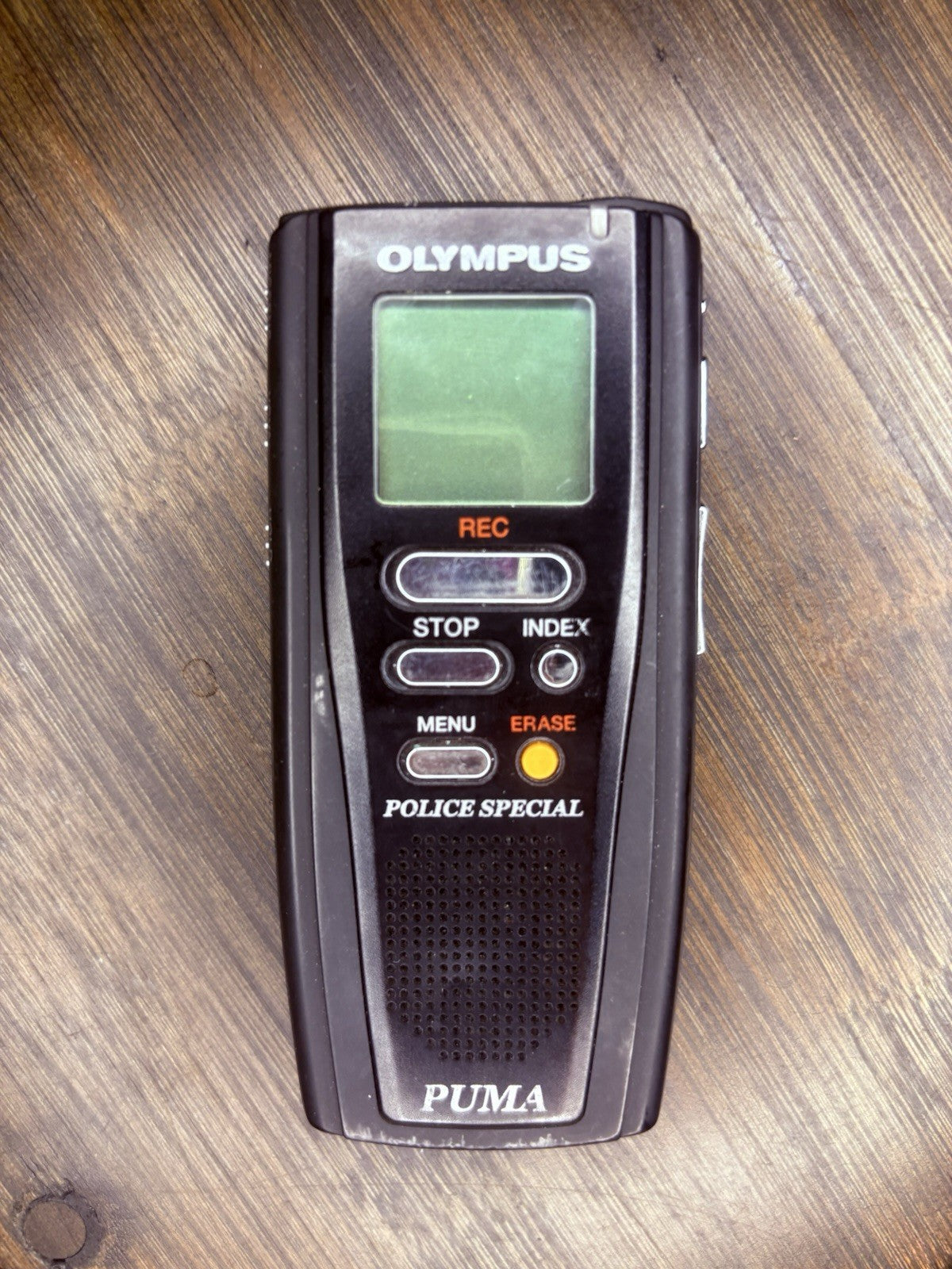 Olympus Puma Voice Recorder w/ Aker Leather Holster, Police Dictation3