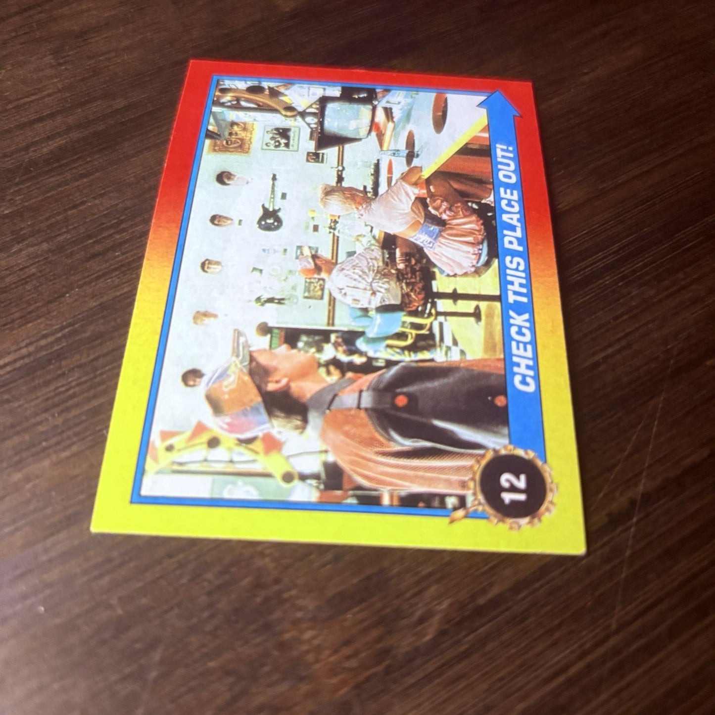 1989 Topps Back To The Future #12 "Check This Place Out" High Grade Trading Card9