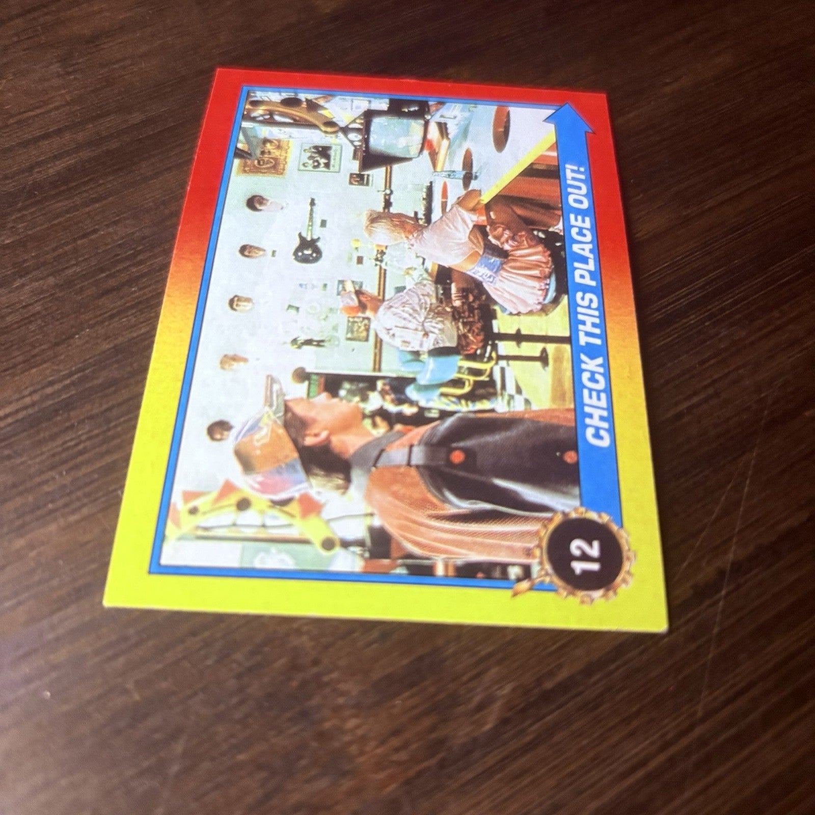 1989 Topps Back To The Future #12 "Check This Place Out" High Grade Trading Card9