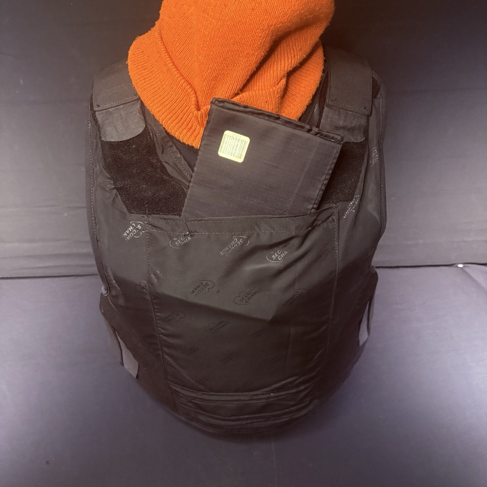 Second Chance 3A Bullet Proof Vest Size Large LONG Concealable w/Trauma Plate1