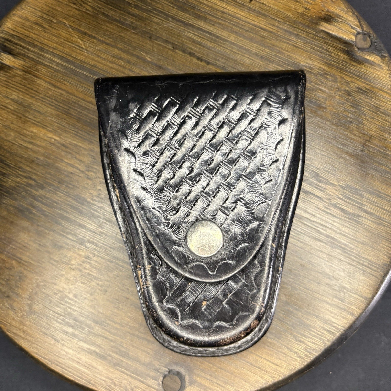 Gould & Goodrich Handcuff Case B70W Leather ~NICE~0