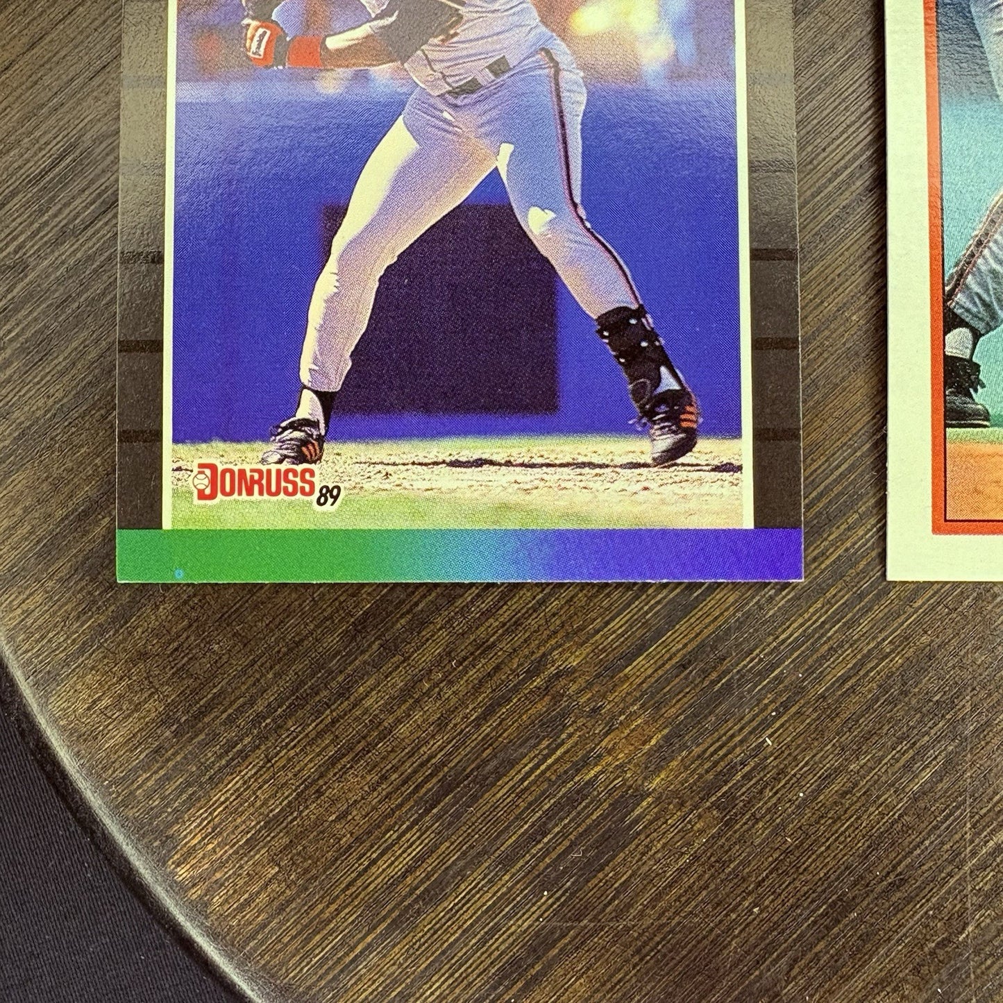 1989 Donruss Kevin Mitchell #485 ERROR Card (No Dot INC) & (2) Topps #1896