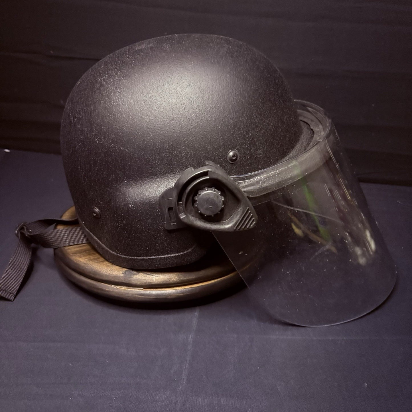 Protech IIIA (3A) Ballistic Helmet Removable Face Shield Size Large Bullet Proof0