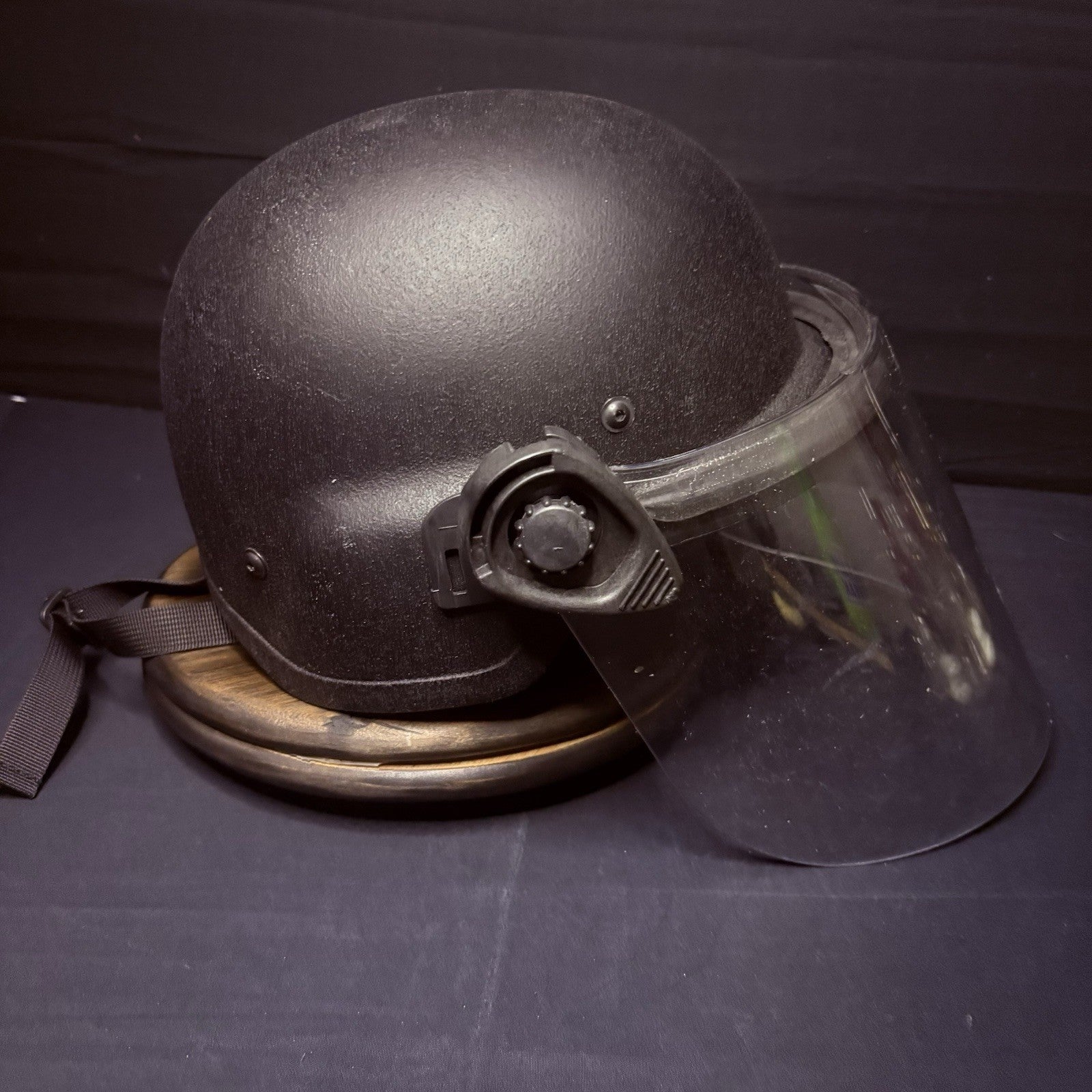 Protech IIIA (3A) Ballistic Helmet Removable Face Shield Size Large Bullet Proof0