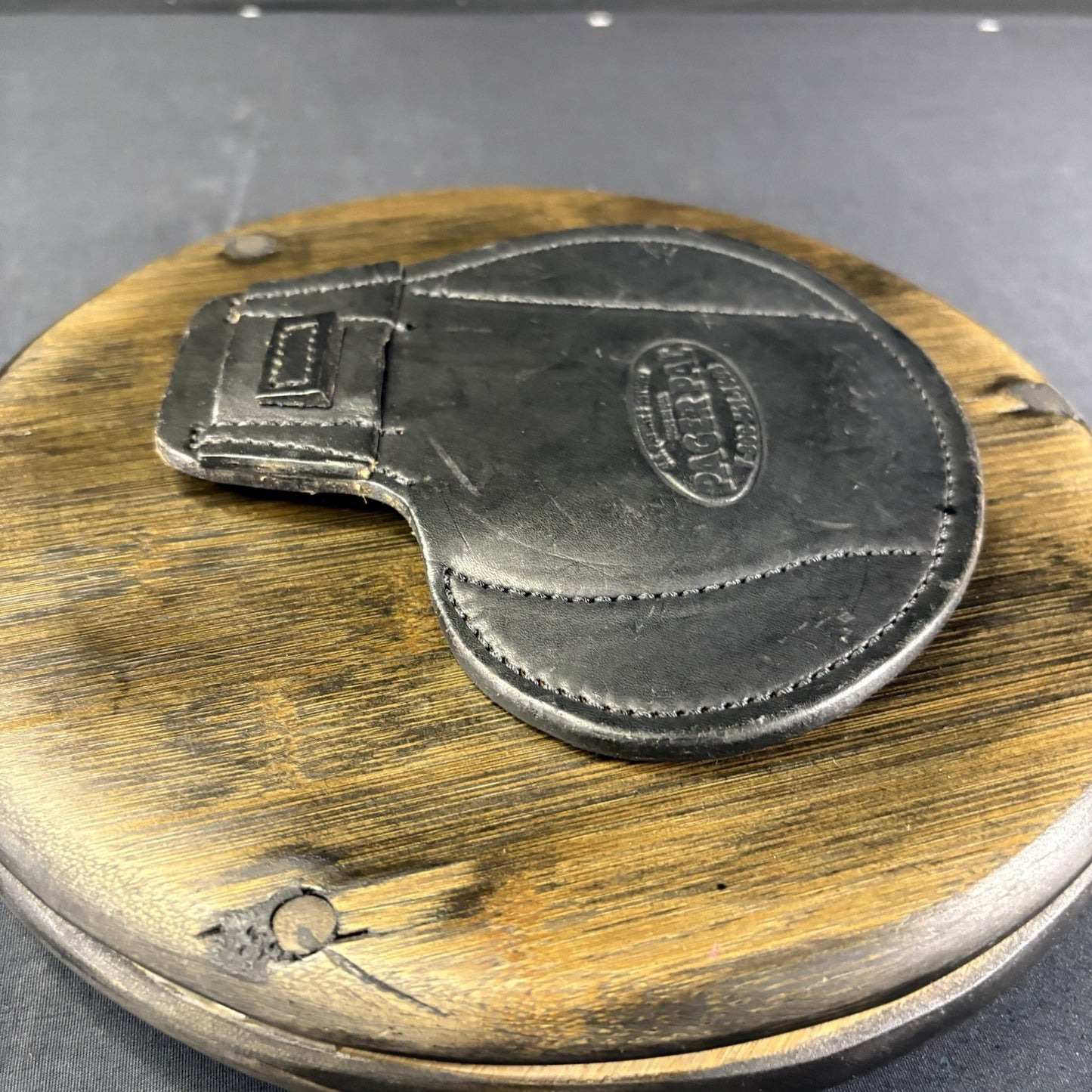 VTG Black Pager Pal Concealed Carry Genuine Leather Holster Right Handed6