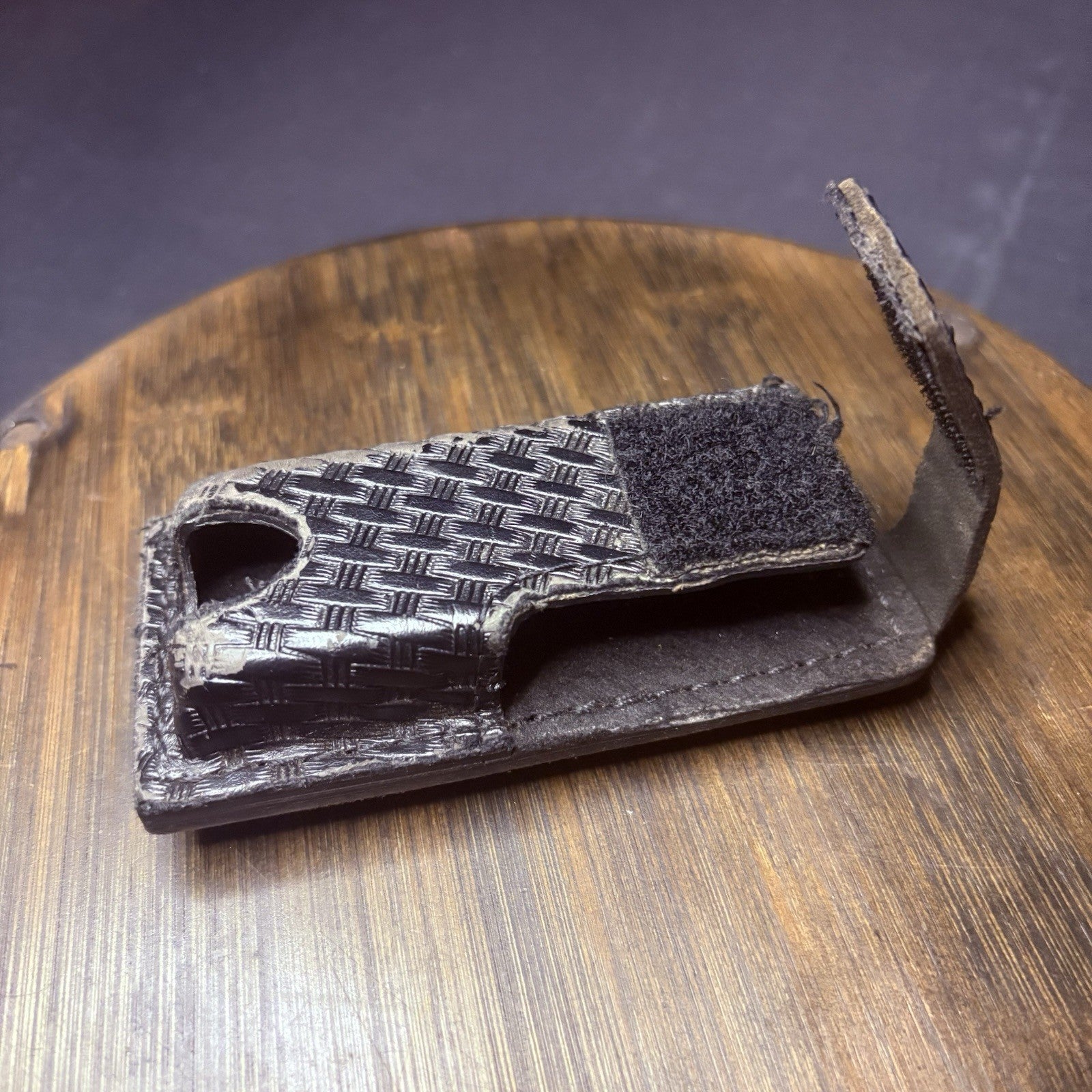 Voice Recorder Leather Pouch Case w/ Belt Clip Olympus Puma II/2 Leather Holster4