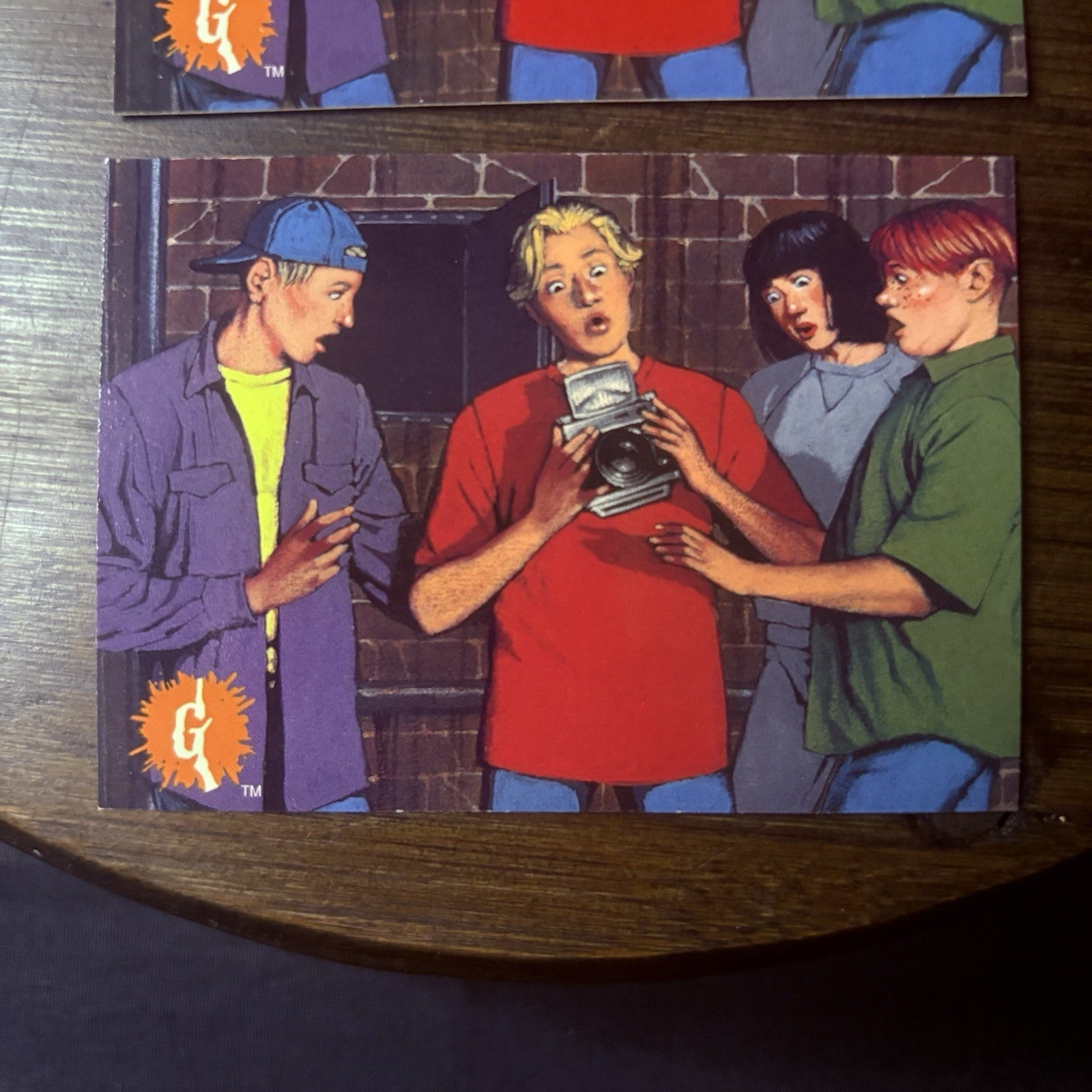 1996 Goosebumps Curious Camera #10 Lot Of (3) High Grade Trading Card See Photos2